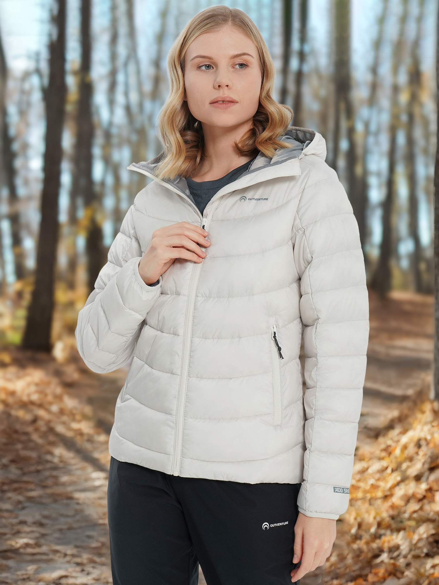 Изображение товара Женский зимний пуховик Outventure для активных походов и прогулок