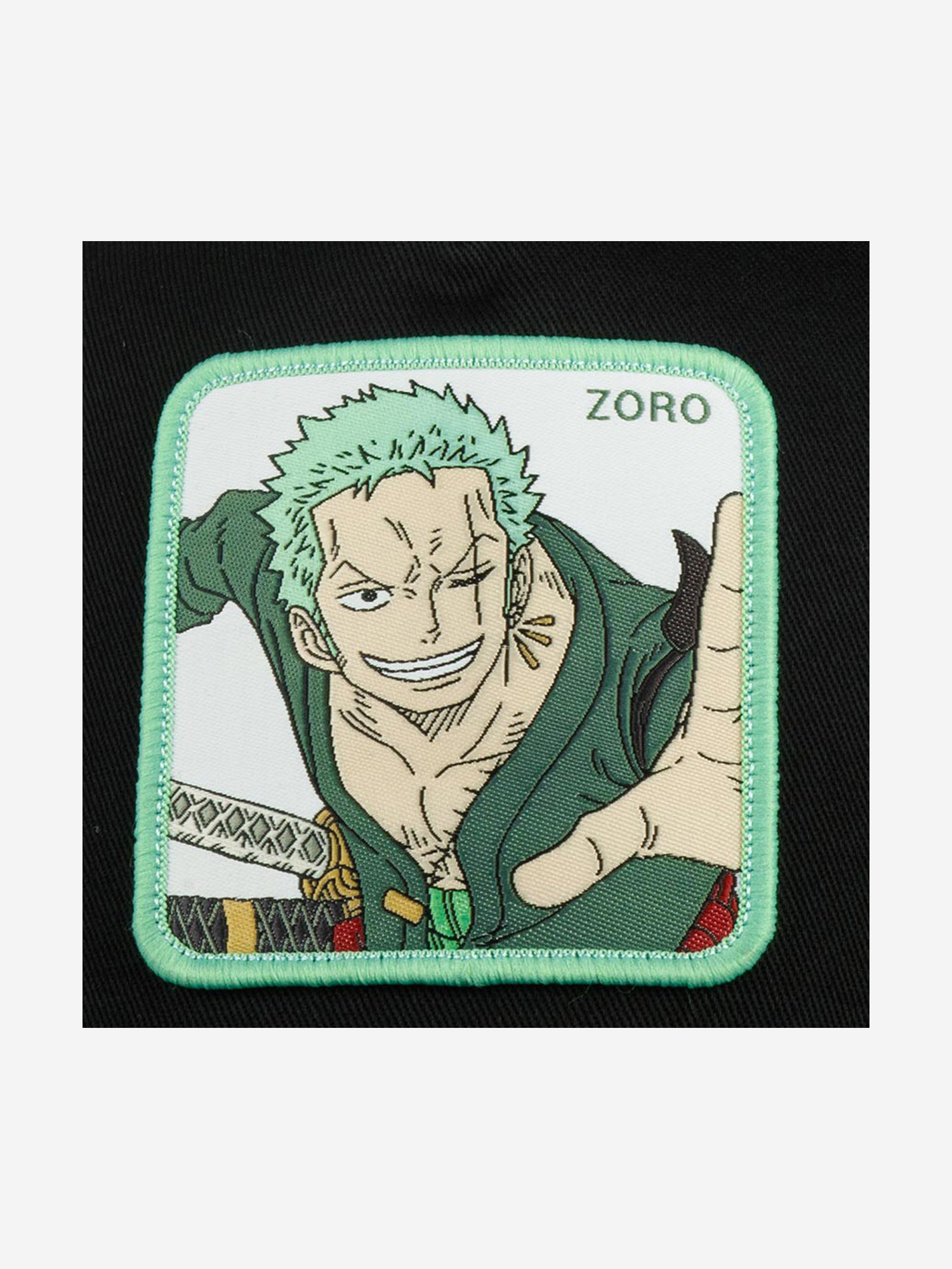 Бейсболка с сеточкой CAPSLAB CL/OP1/1/ZOR2 One Piece Roronoa Zoro (черный), Черный 88-333XDOXC3H-09, размер Без размера - фото 5