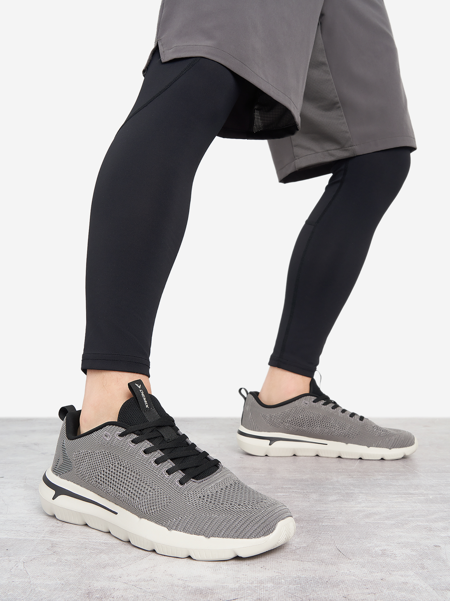 

Кроссовки мужские Demix Burn Knit, Серый