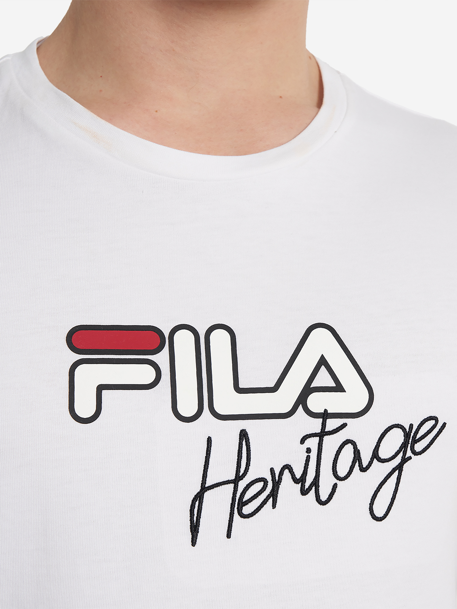 фото Футболка мужская fila, белый