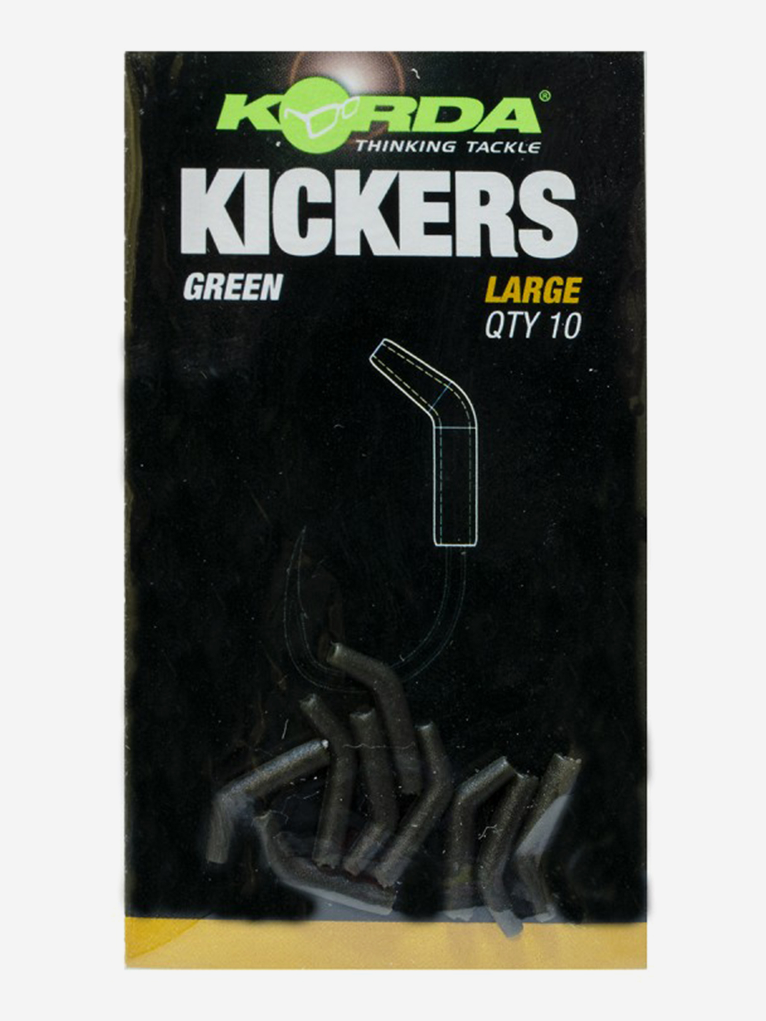 Изображение товара KORDA Лентяйка Kickers Green L для крючка №1-4