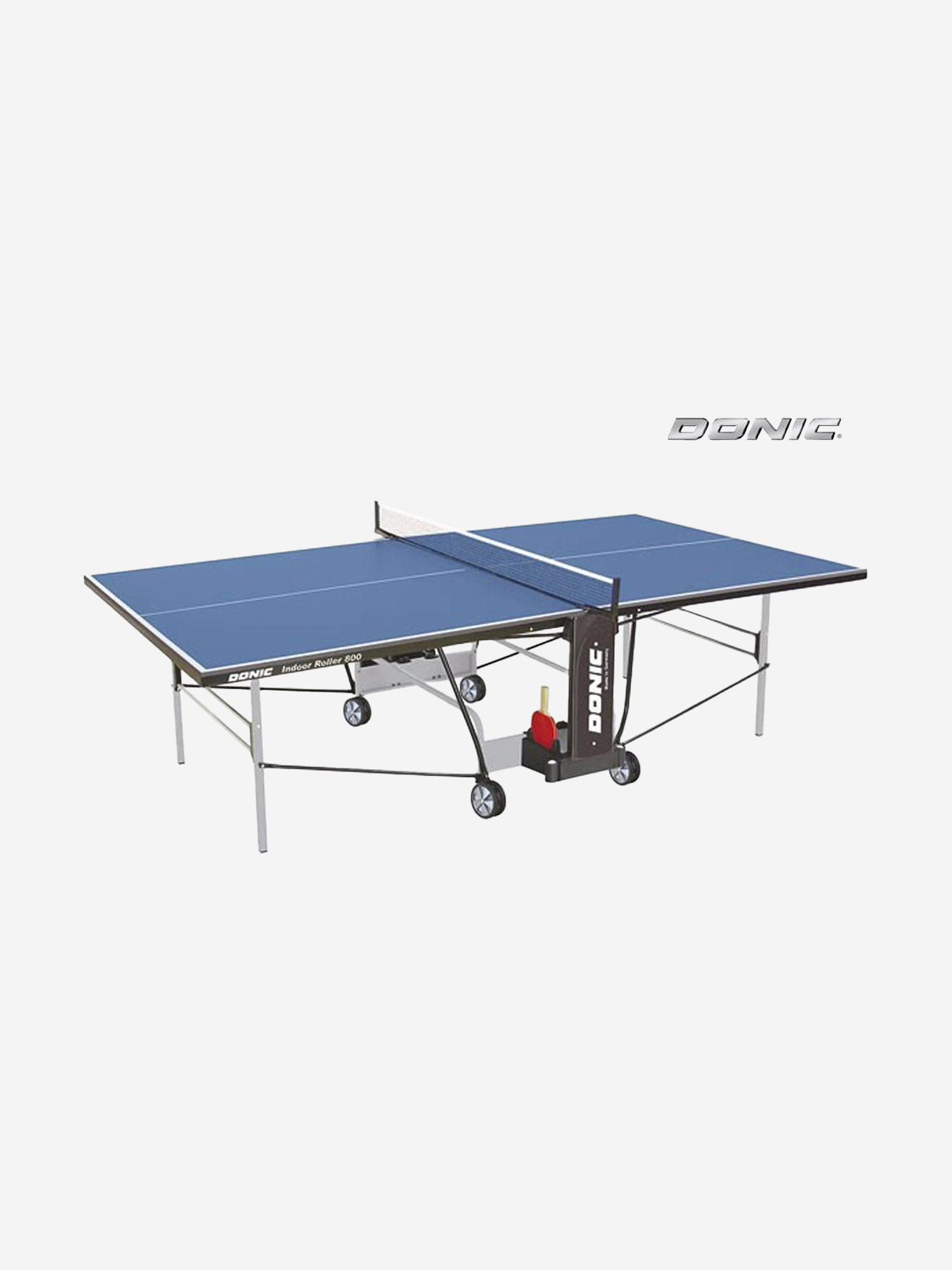 

Теннисный стол Donic Indoor Roller 800 синий с сеткой, Синий