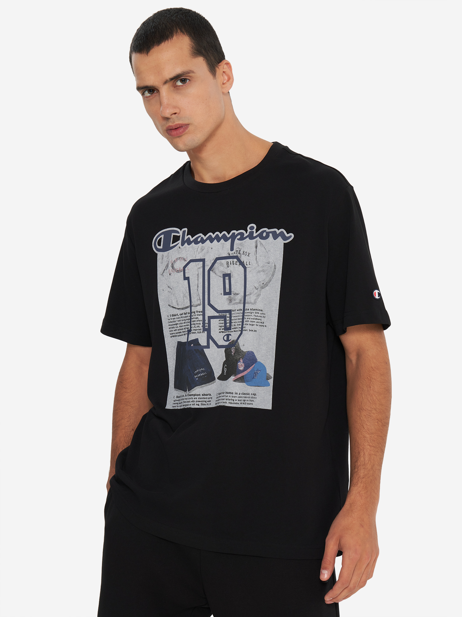 

Футболка мужская Champion, Черный