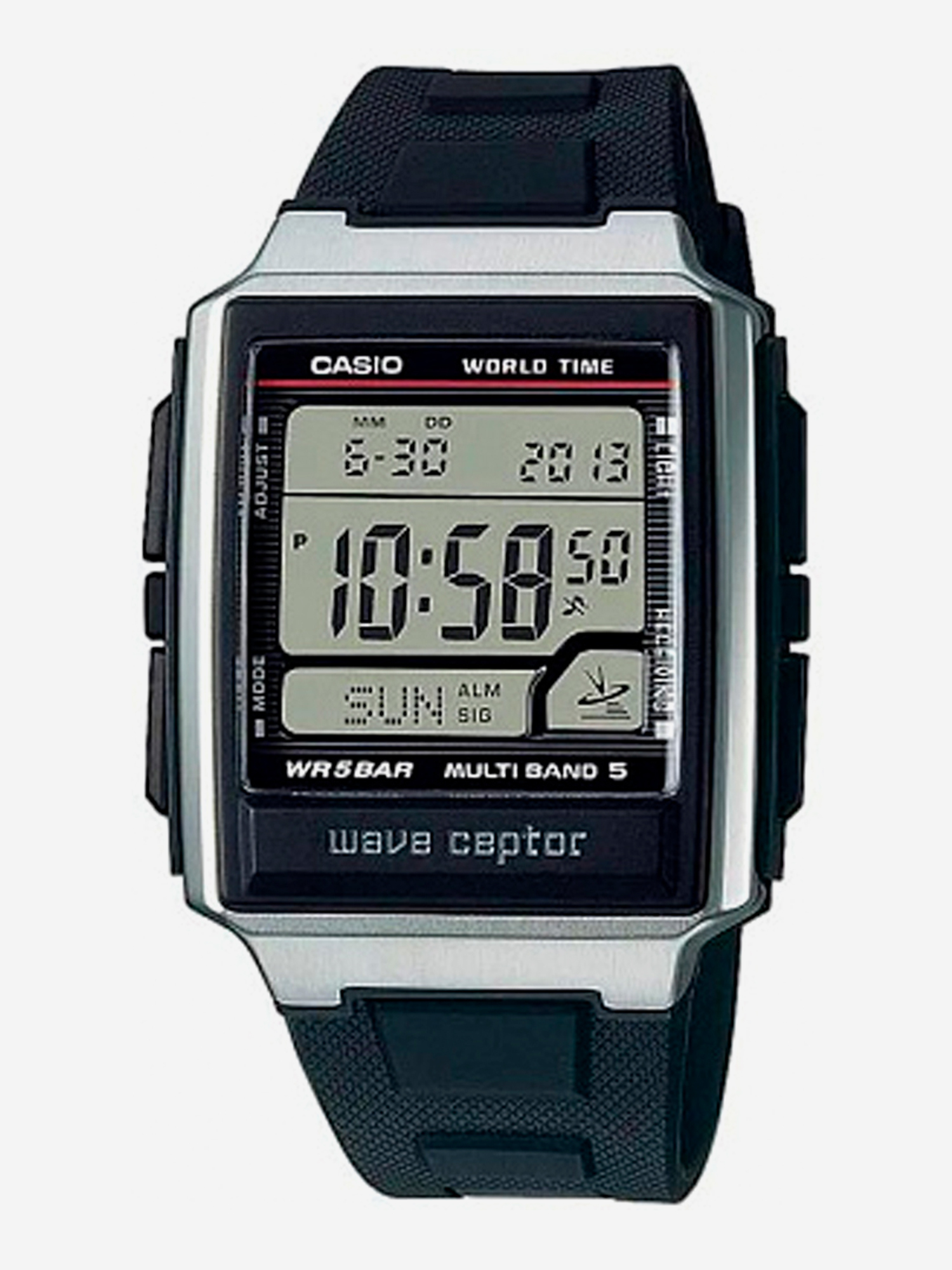 

Наручные часы Casio Radio Controlled WV-59R-1A, Черный