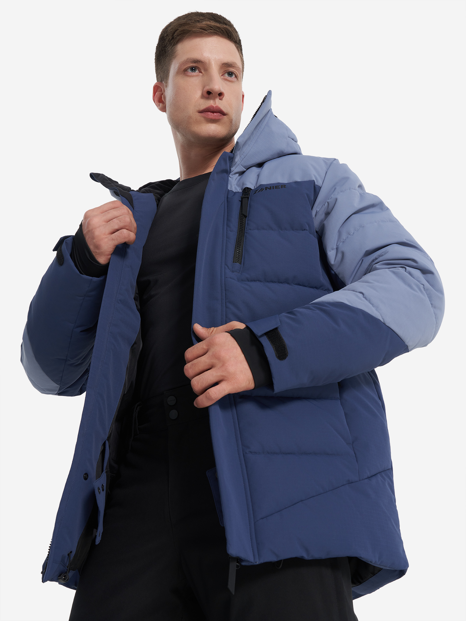 Пуховик мужской Zanier Синий 13999₽