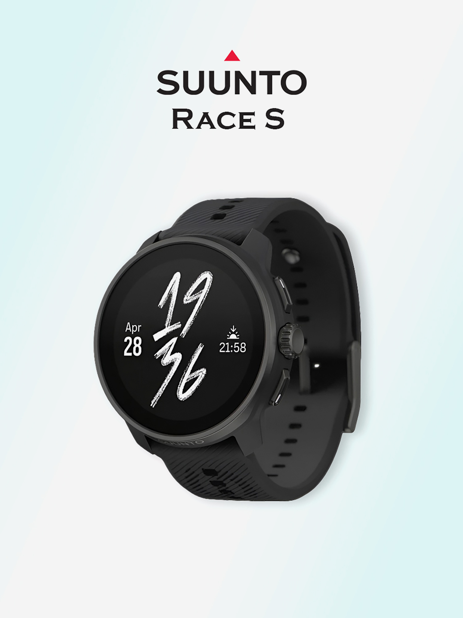 

Спортивные часы SUUNTO Race S, SS051013000, черные, Черный