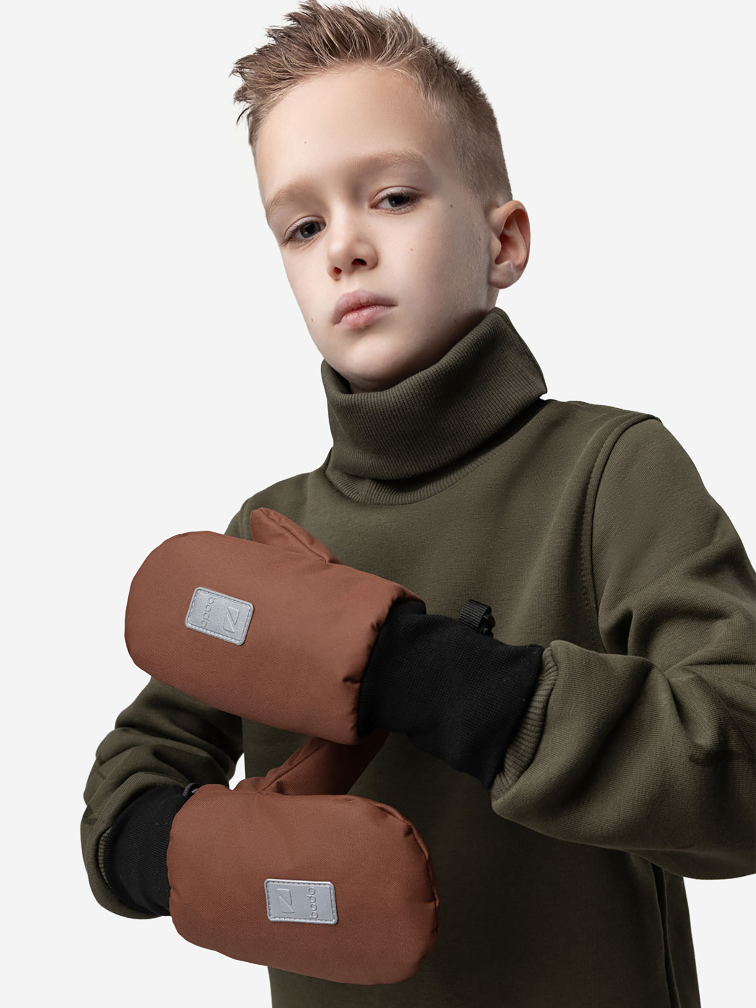 Изображение товара Непромокаемые варежки из мембранной ткани bodo для детей зимние и демисезонные