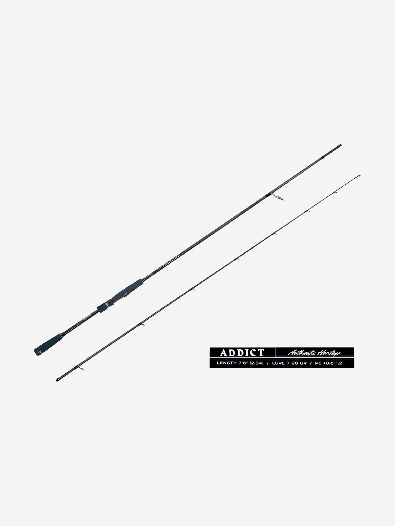 Изображение товара Спиннинг Lucky John Addict 28 7'8/2.34, Черный/синий