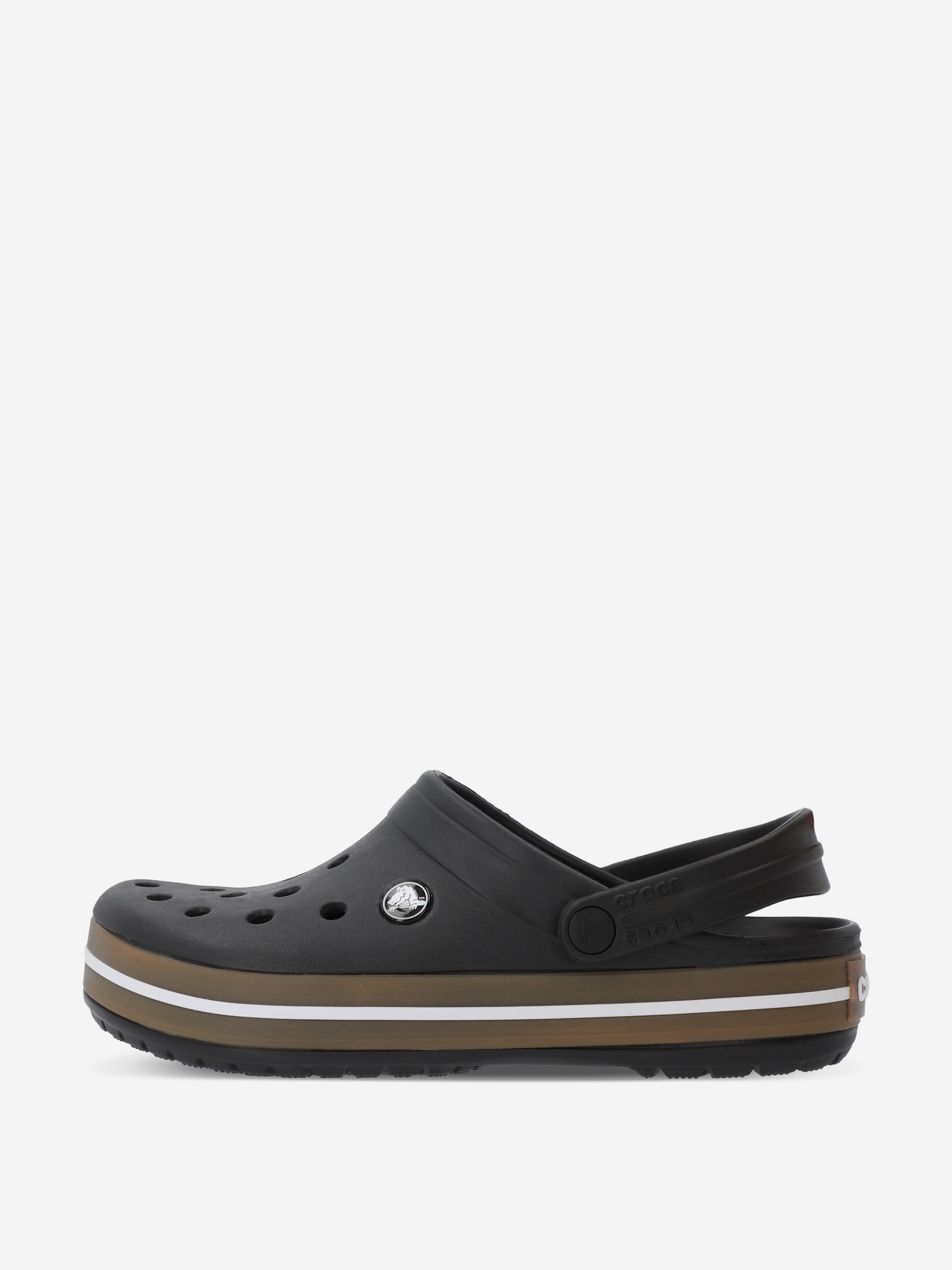 Сабо Crocs Crocband Gum K, черный, арт. 212775C1G-001