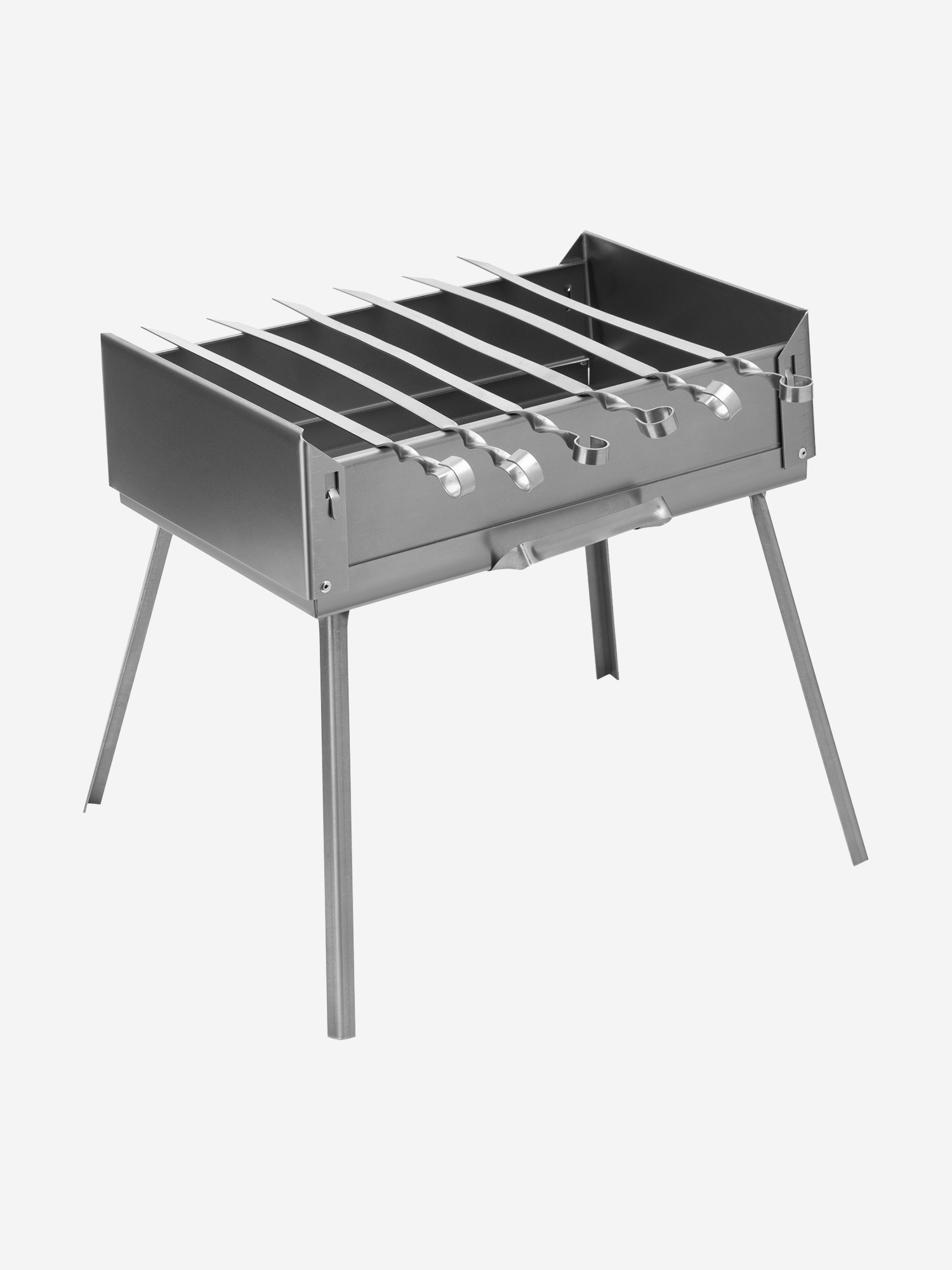 Изображение товара Мангал дипломат в сумке с шампурами 410x280x125, Camping Palisad Изображение товара Мангал дипломат в сумке с шампурами 410x280x125, Camping Palisad