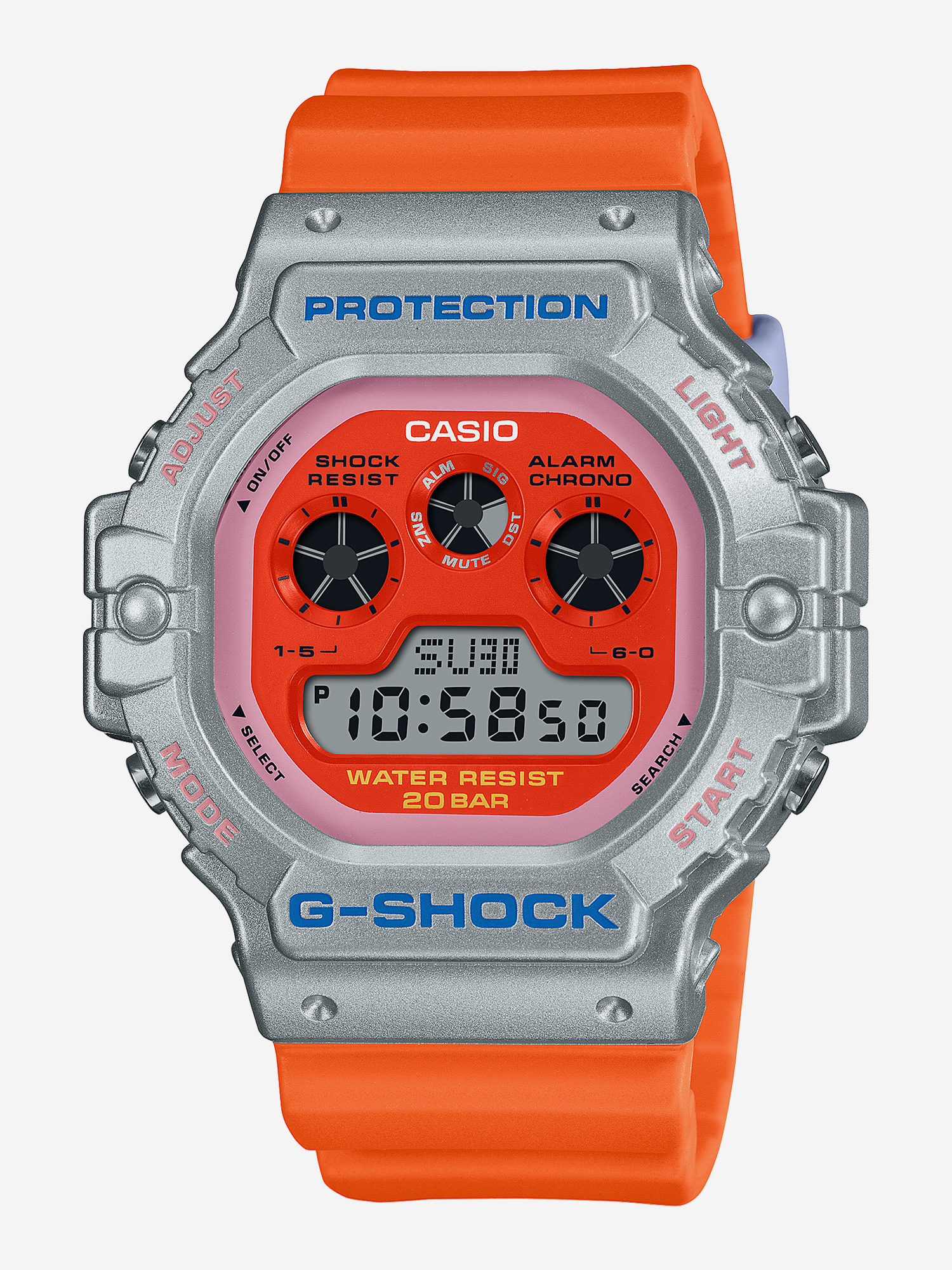 

Наручные часы Casio G-Shock DW-5900EU-8A4, Оранжевый