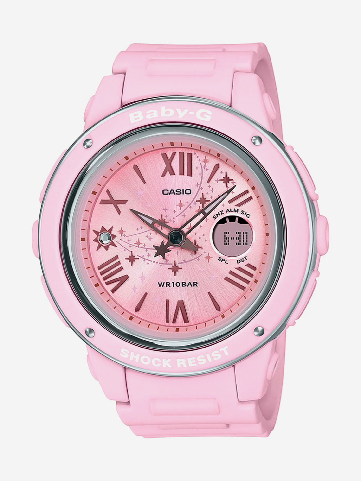 

Спортивные часы CASIO BGA-150ST-4A, Розовый