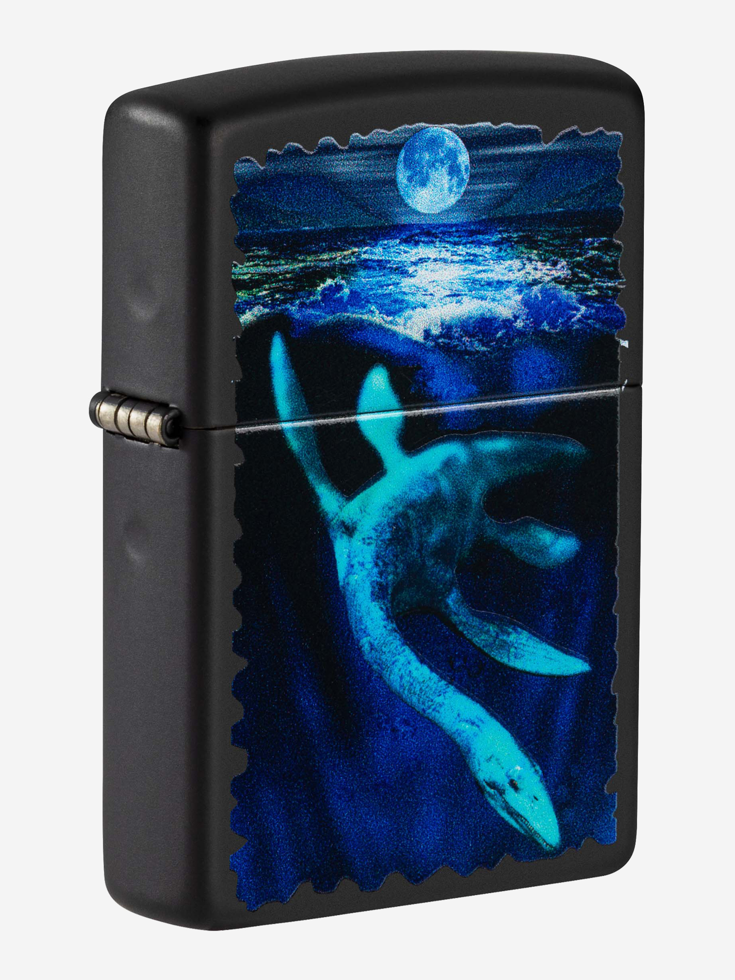 

Зажигалка бензиновая ZIPPO 49697 Loch Ness, Черный