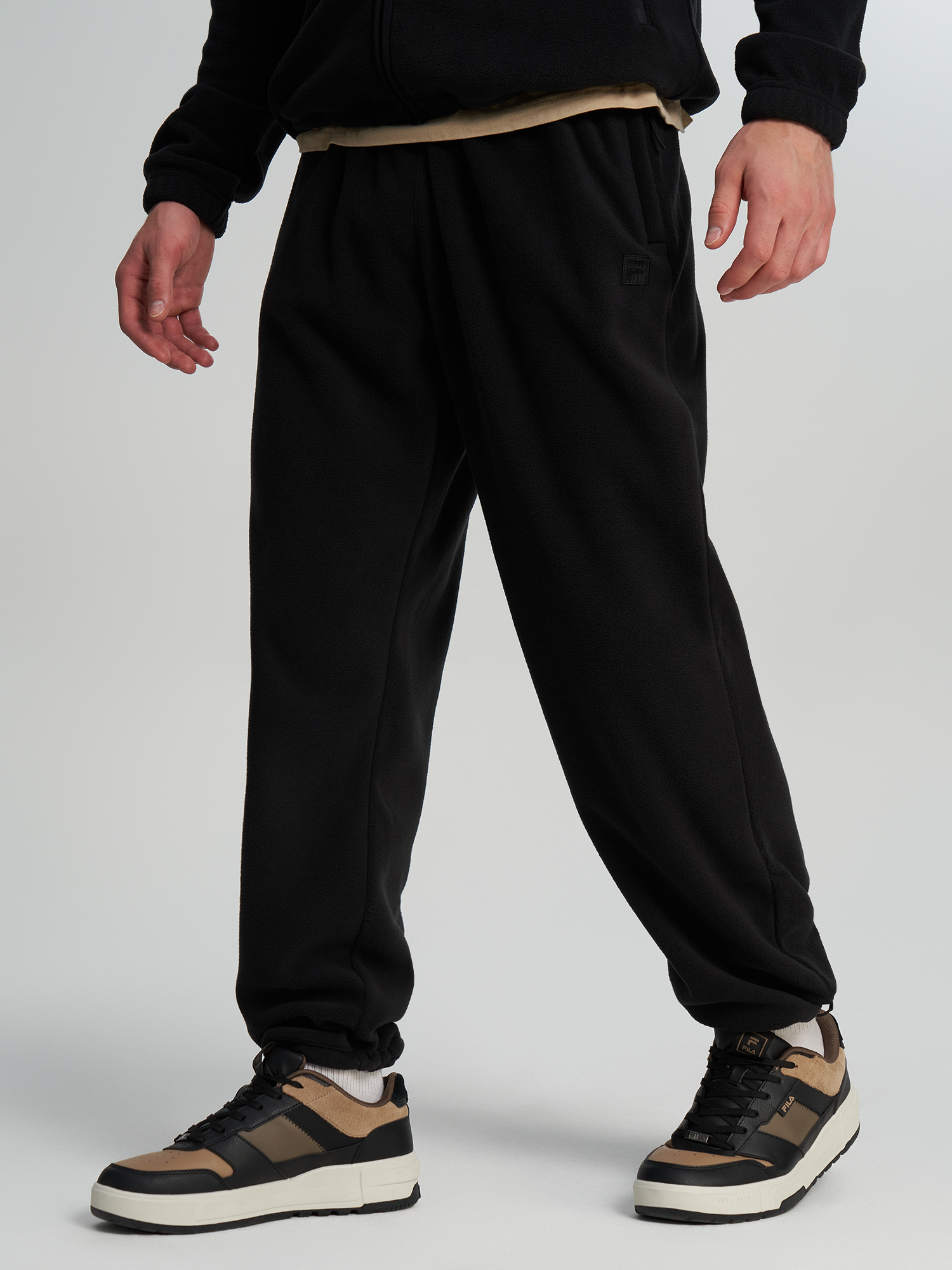 

Брюки флисовые мужские FILA, Черный
