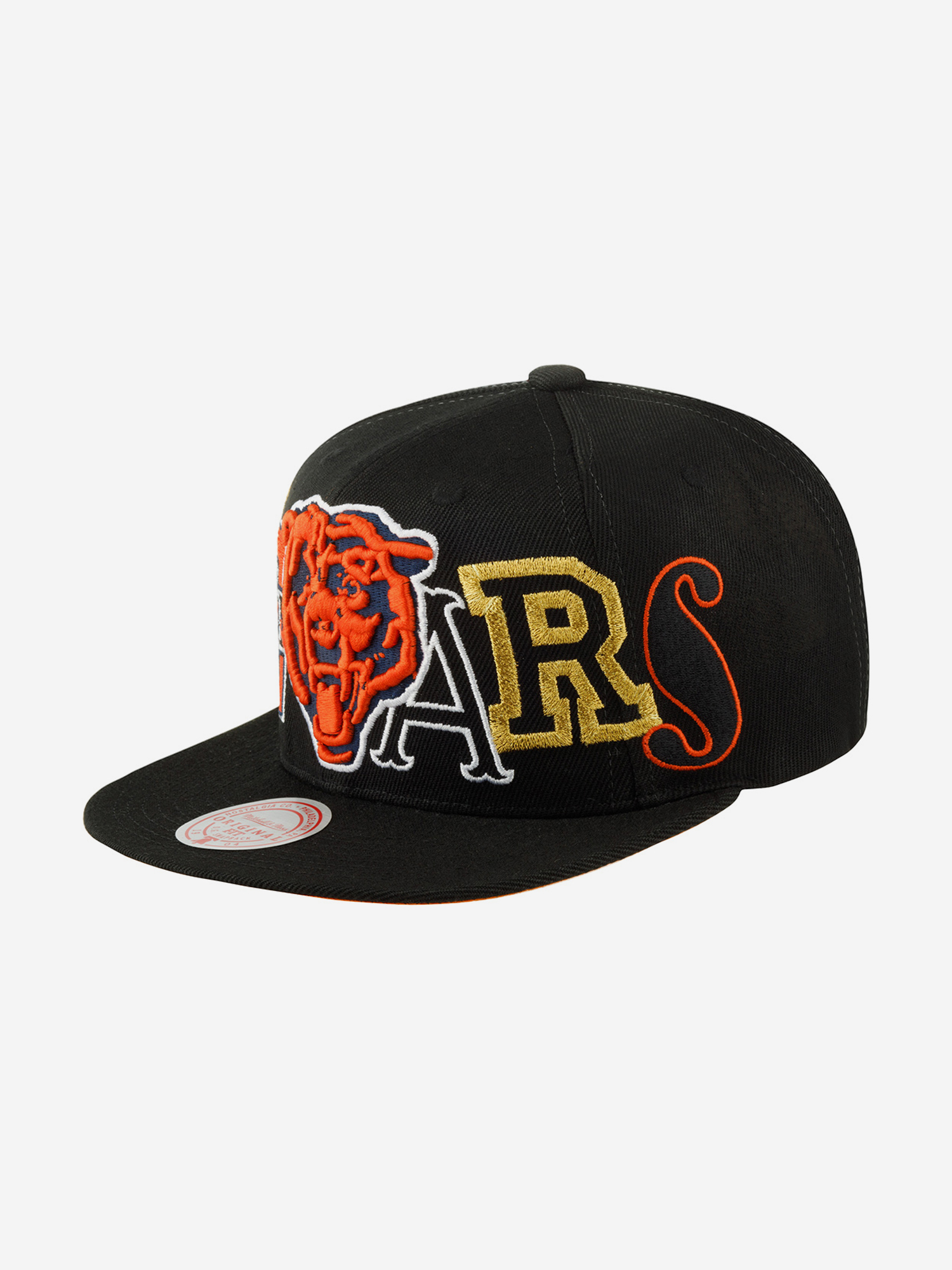 Бейсболка с прямым козырьком MITCHELL NESS HHSS1211-CBEYYPPPBLCK Chicago Bears NFL (черный), Черный 59-138XDOXM4K-09, размер Без размера