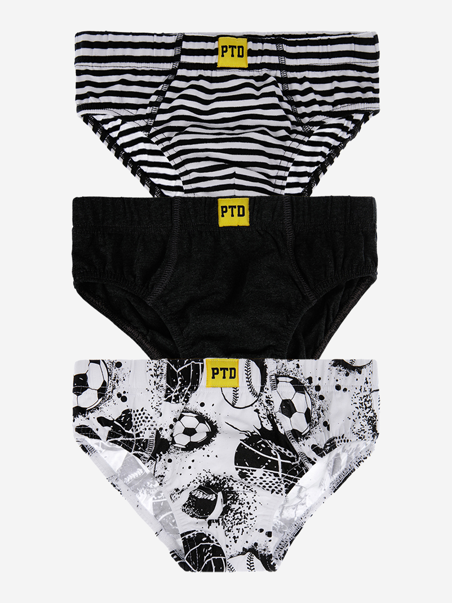 Изображение товара Трусы для мальчиков - брифы, 3 шт. PlayToday