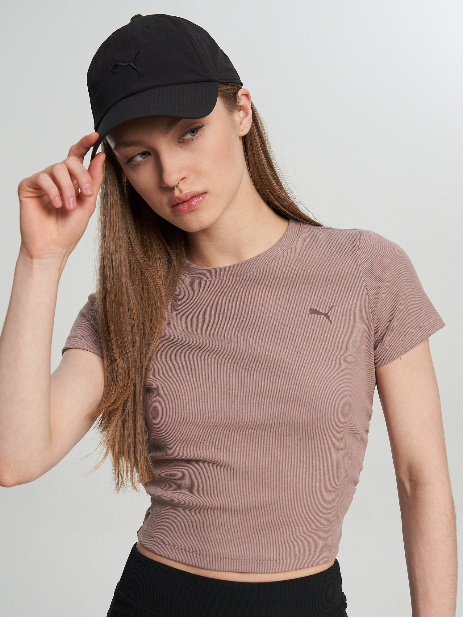 Бейсболка PUMA Premium Ess Seersucker, Черный 5