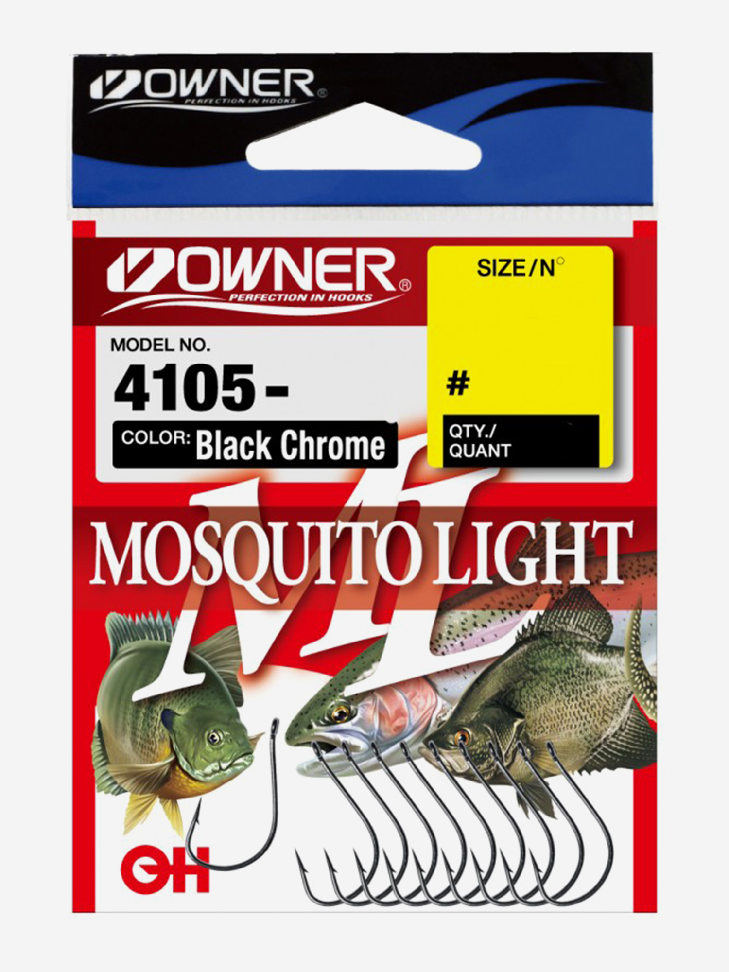 Изображение товара Крючки OWNER Mosquito Light BC №8 для хищной рыбалки, 11 шт Изображение товара Крючки OWNER Mosquito Light BC №8 для хищной рыбалки, 11 шт