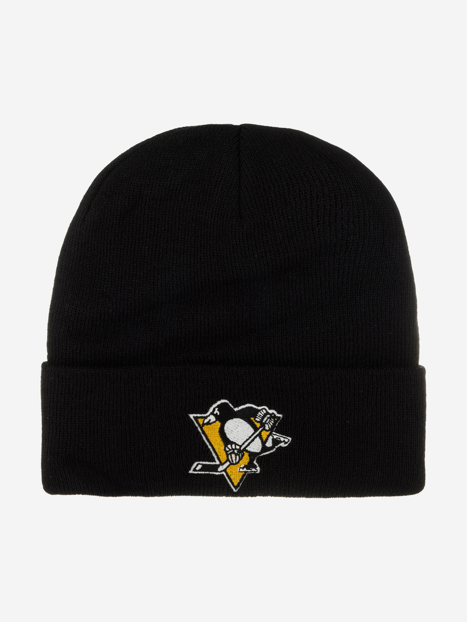 

Шапка с отворотом AMERICAN NEEDLE 21019A-PPN Pittsburgh Penguins Cuffed Knit NHL (черный), Черный