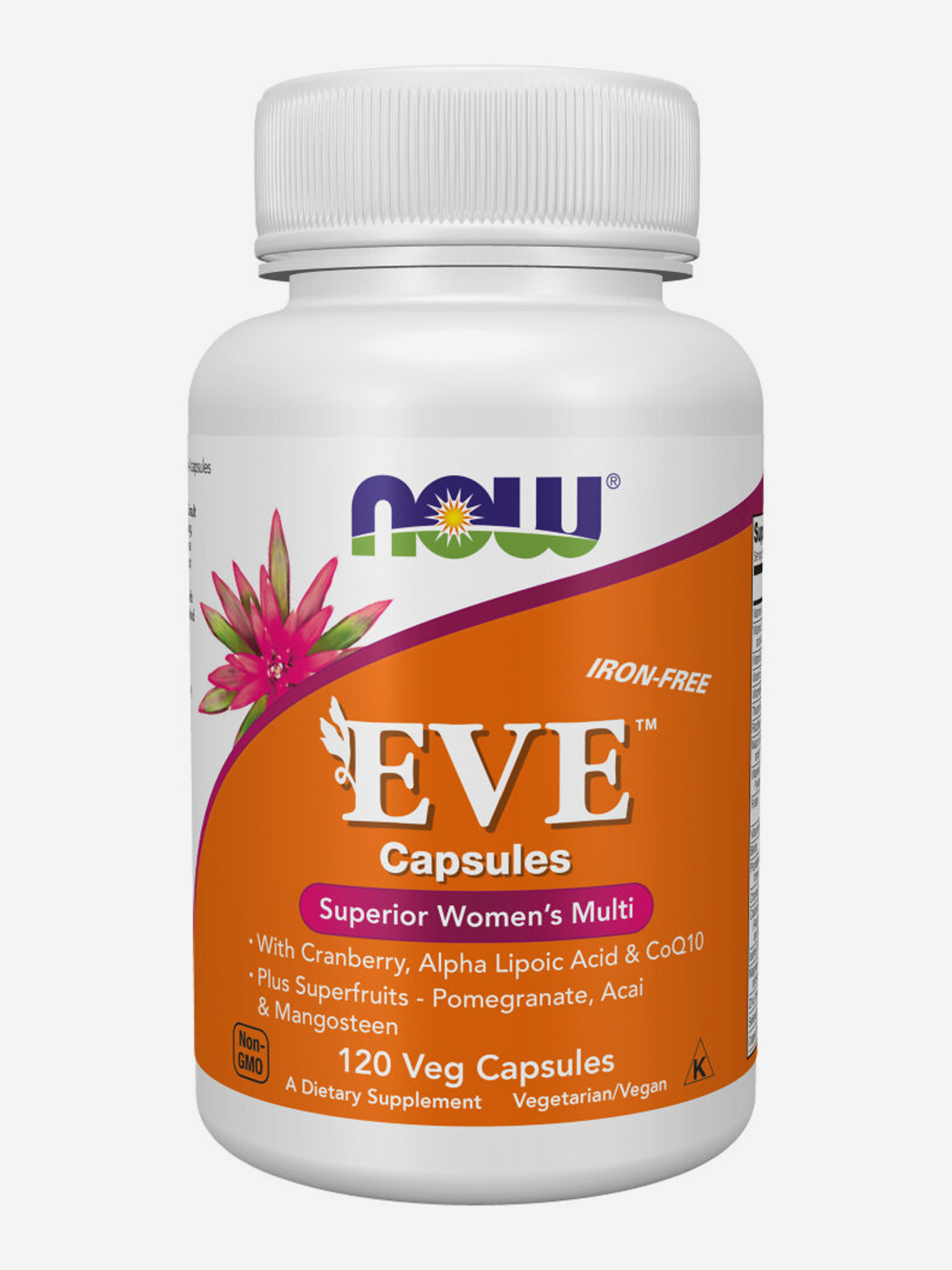 Изображение товара Женские витамины NOW FOODS Eve Women's multi 120 капсул для здоровья и красоты