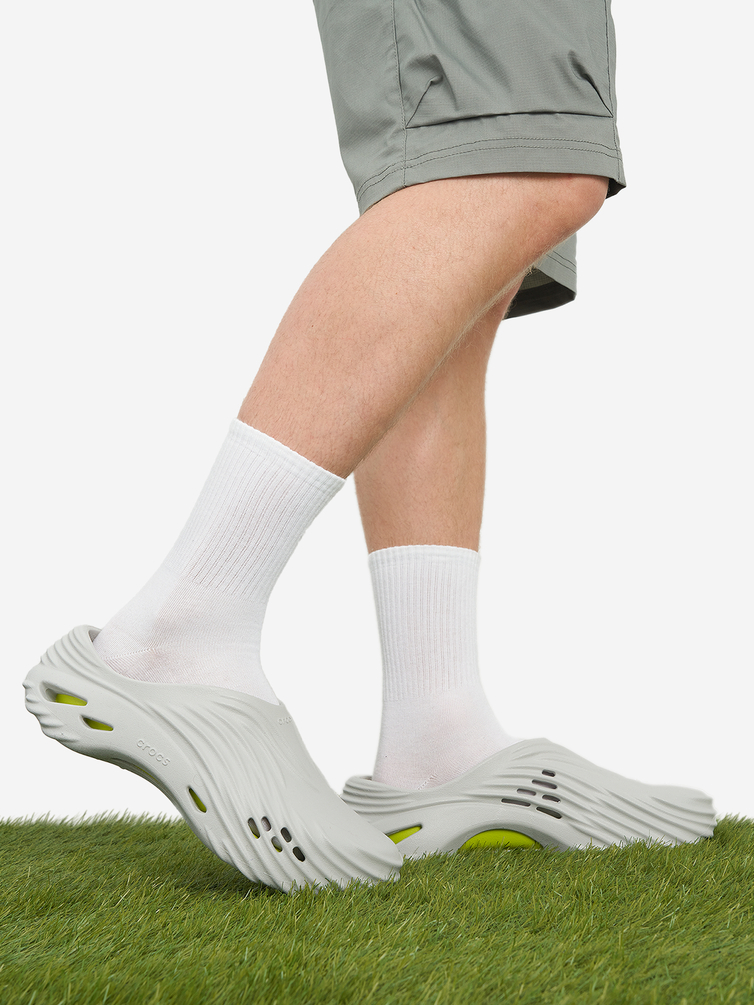 

Сабо мужские Crocs Echo Wave, Белый