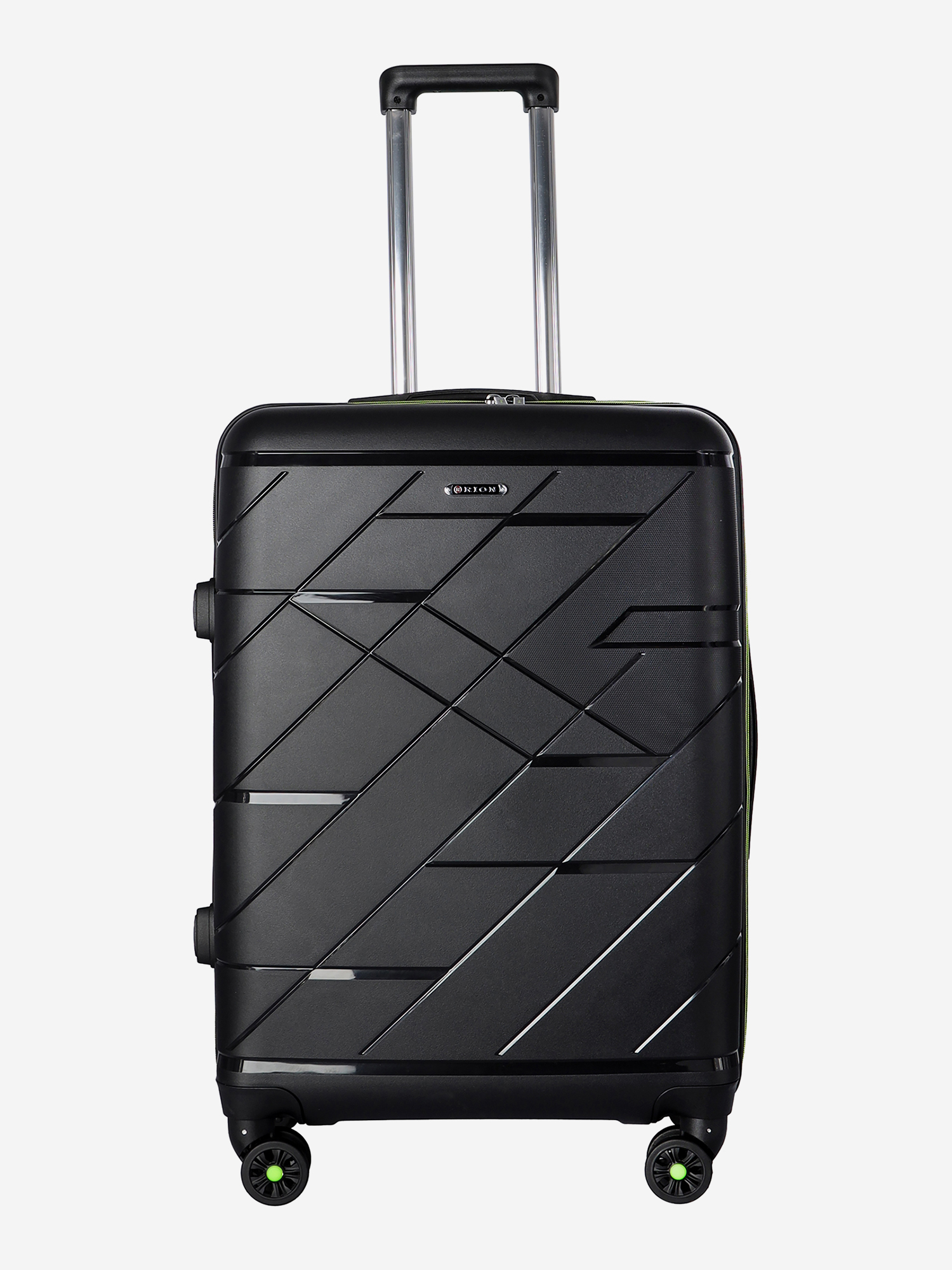 Изображение товара Чемодан Рион+ Черный 80 л 67x46x28 см для активного отдыха и путешествий