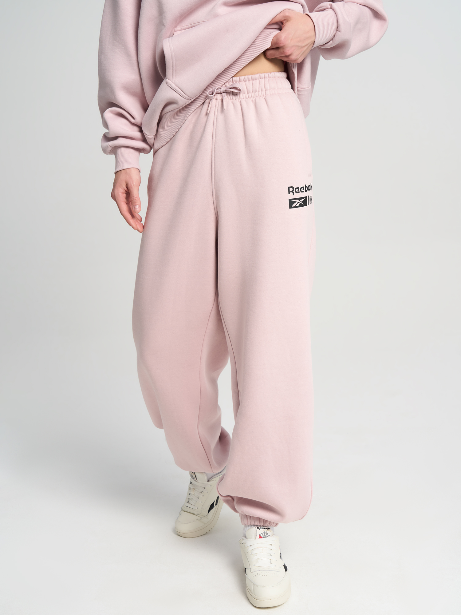 Брюки женские Reebok Relaxed, Розовый