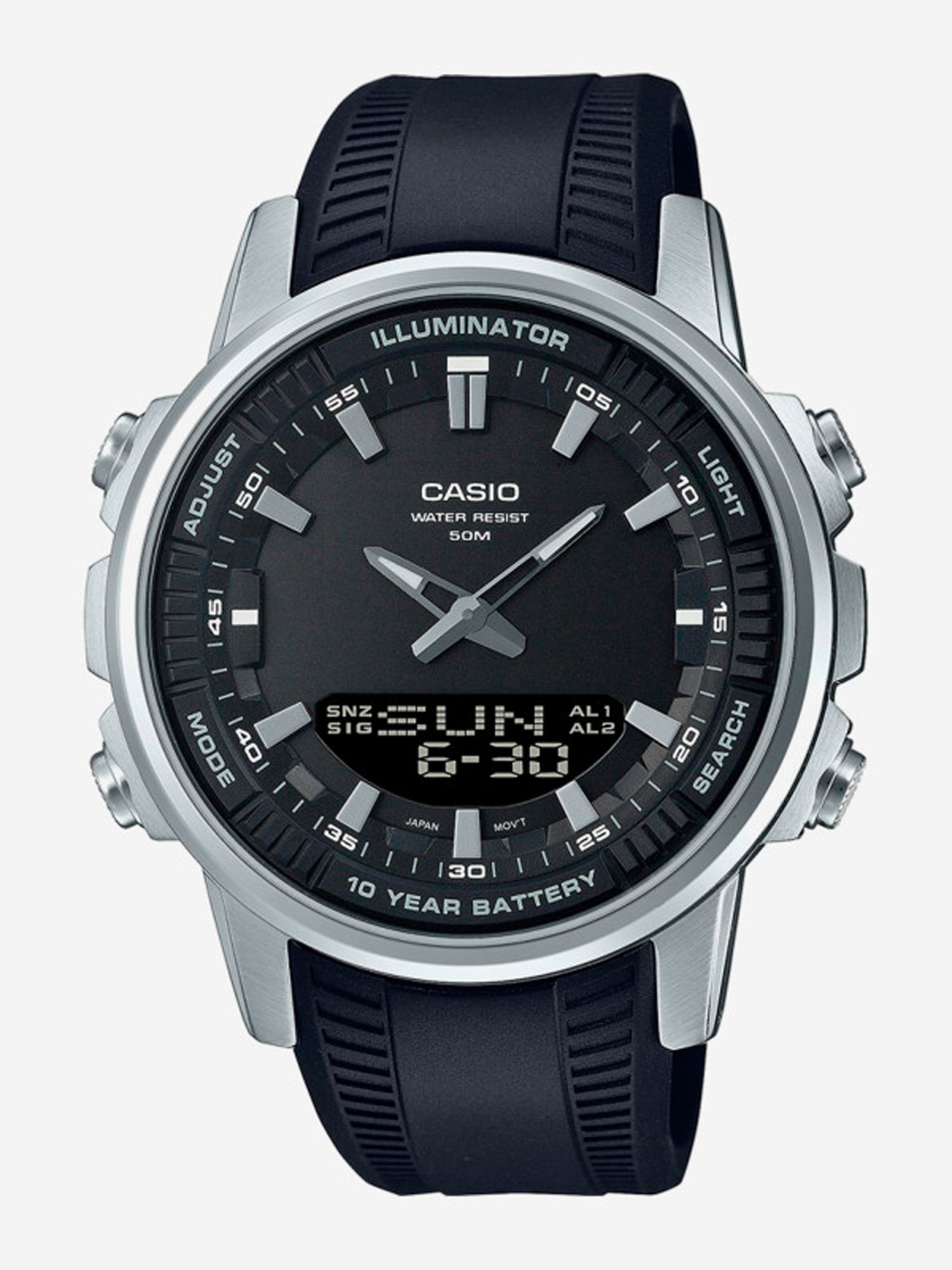 Изображение товара Спортивные часы CASIO AMW-880-1A с водонепроницаемостью