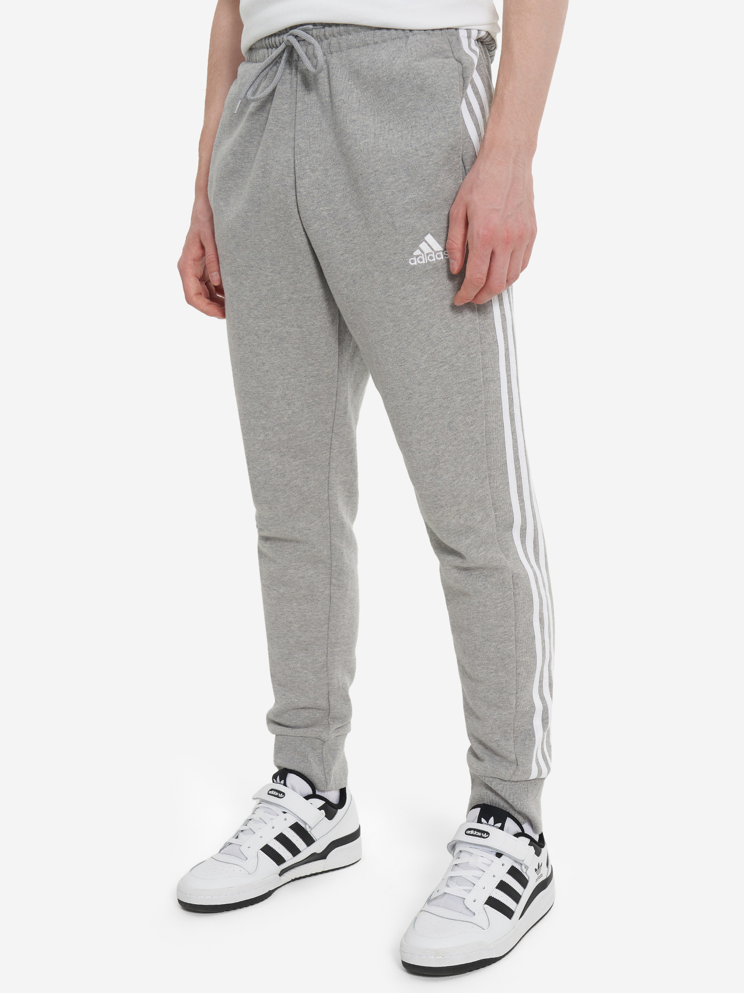 фото Брюки мужские adidas 3s, серый
