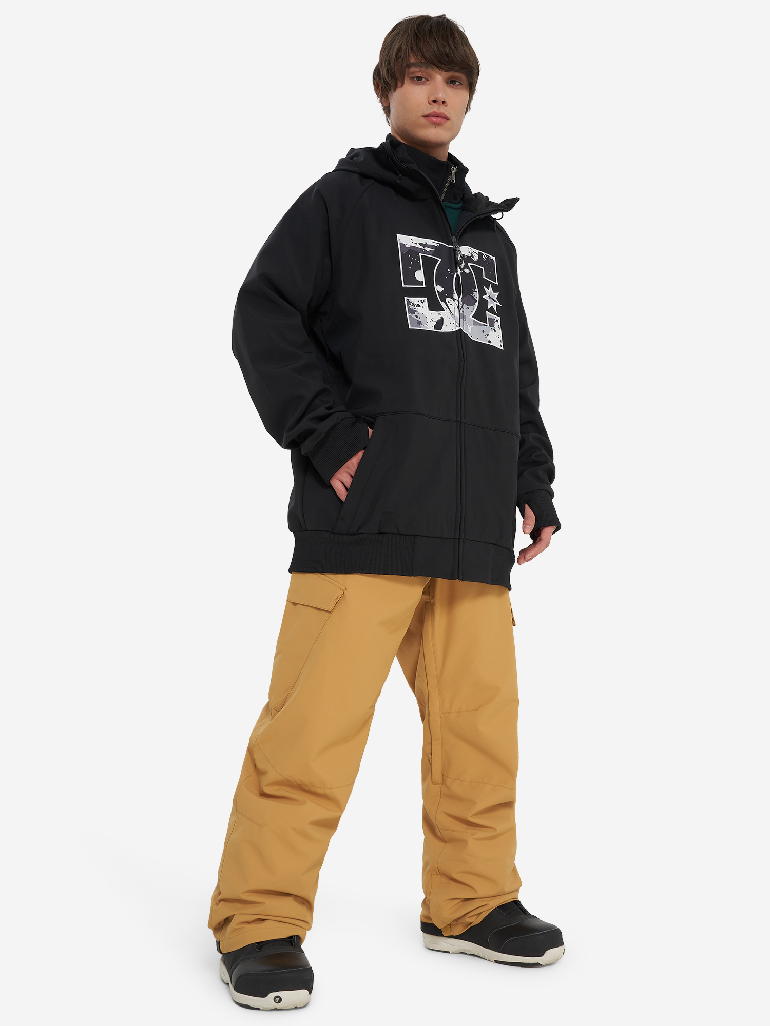 фото Куртка софтшелл мужская dc shoes spectrum, черный