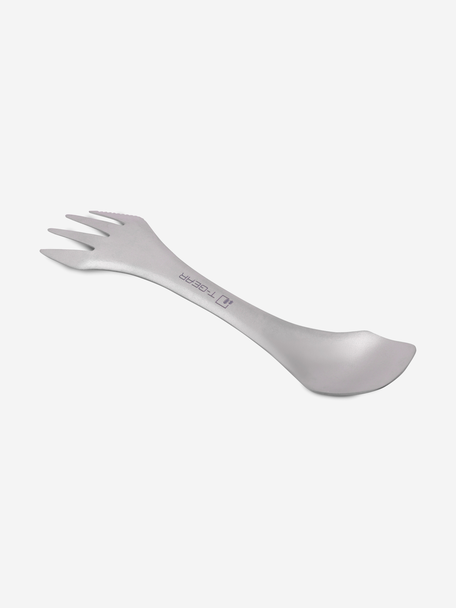 

Ловилка титановая T-Gear Titanium Sport Double Ended Spork, Серый