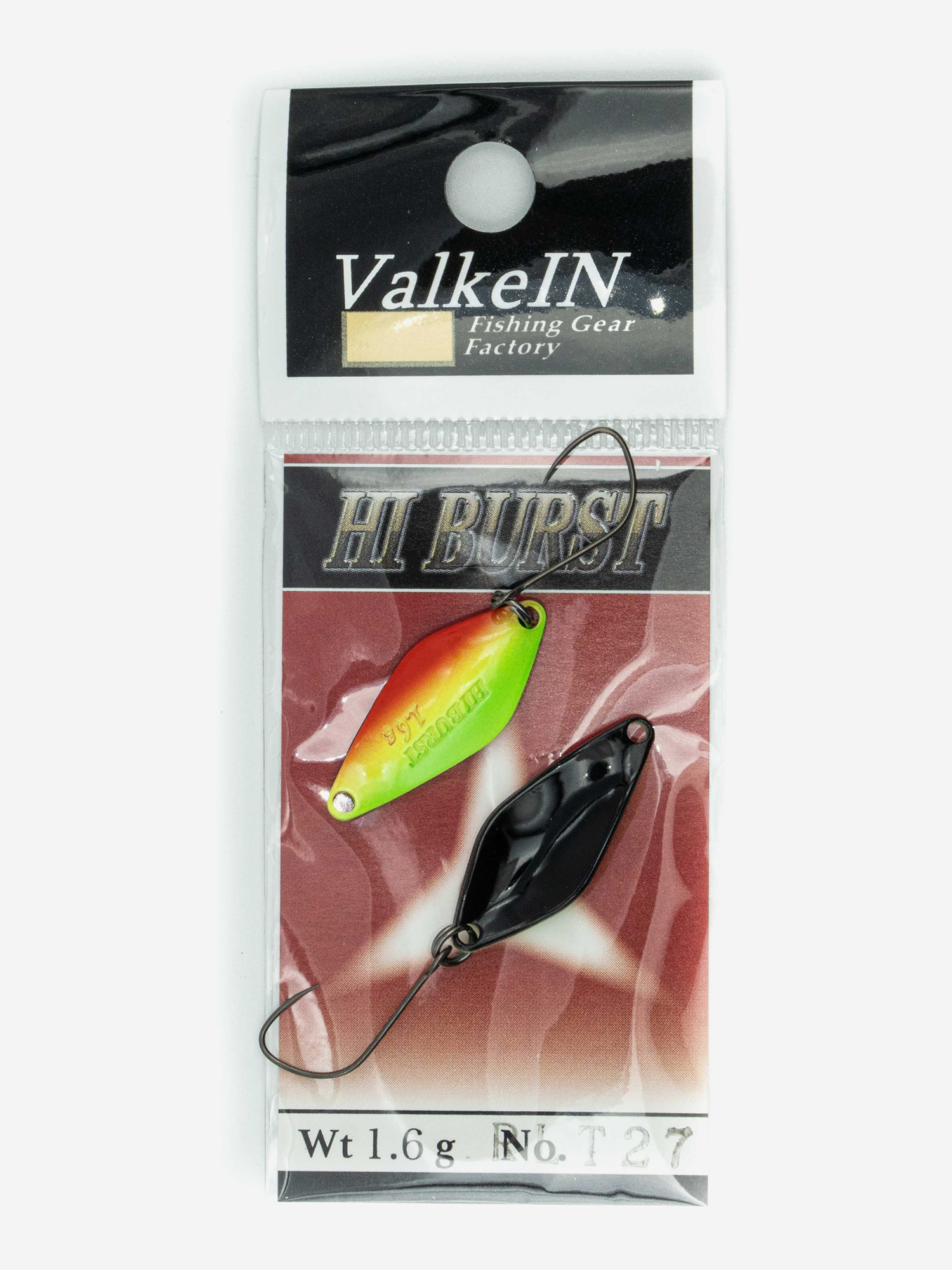 

Блесна VALKEIN HI BURST 2.4гр цвет RLT27 Harlequin, Мультицвет