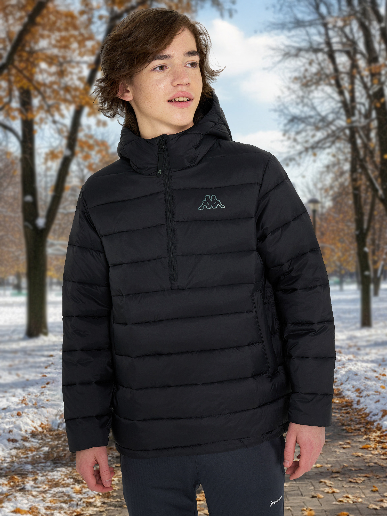 

Анорак для мальчиков Kappa, Черный