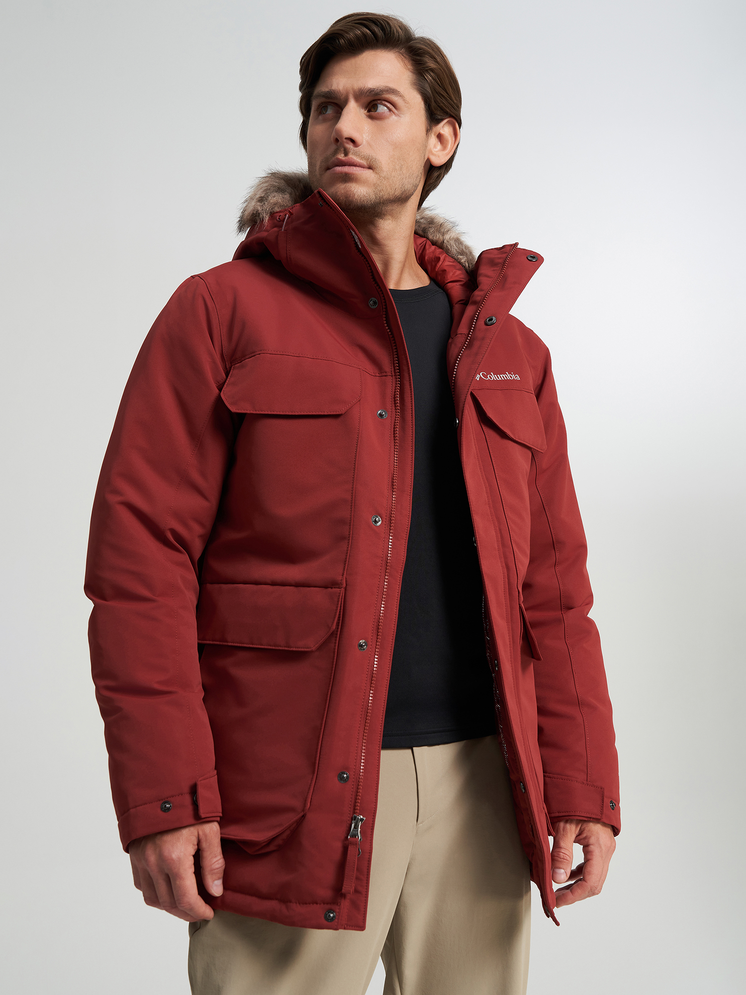 Изображение товара Пуховик мужской Columbia South Canyon III Long Parka, Темно-красный Изображение товара Пуховик мужской Columbia South Canyon III Long Parka, Темно-красный
