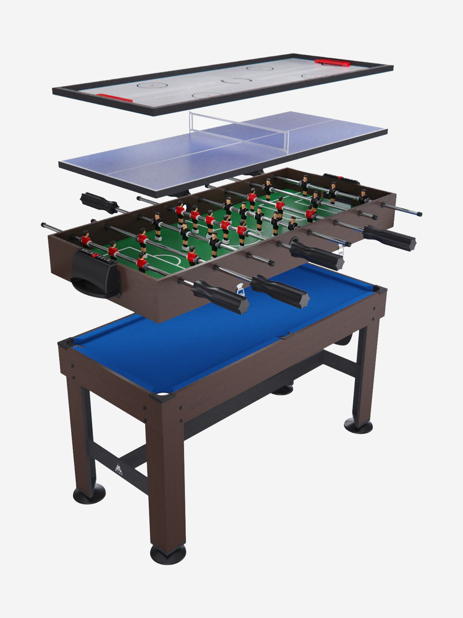 Изображение товара Игровой стол трансформер DFC Amber JG-GT-55411 для активного отдыха детей и взрослых