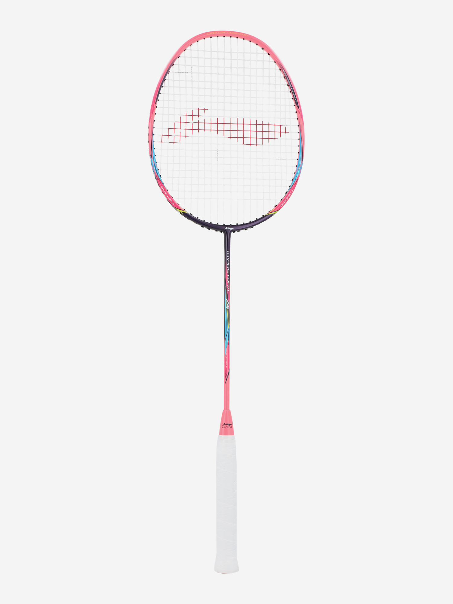 фото Ракетка для бадминтона li-ning windstorm 74, белый