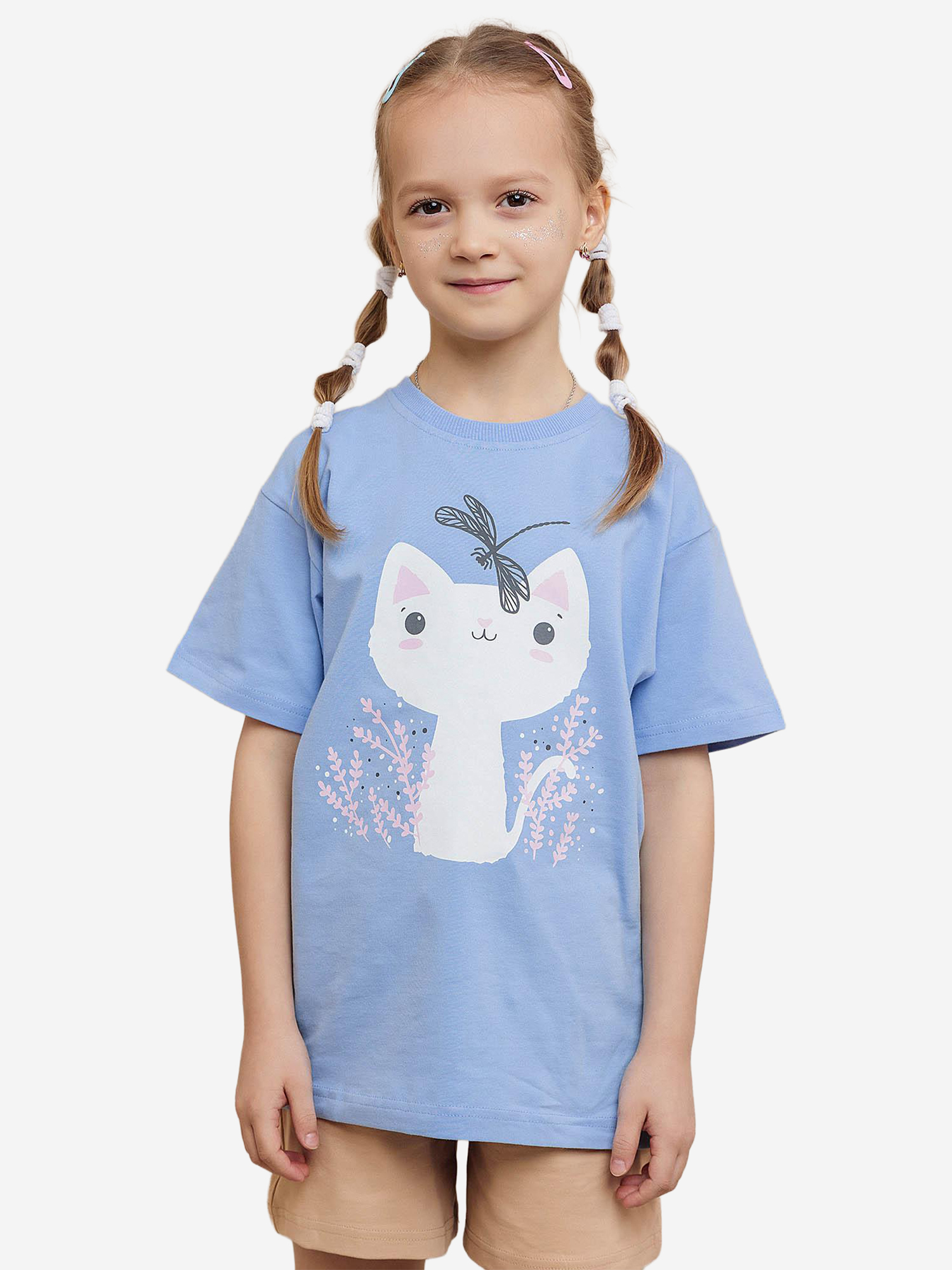 Изображение товара Футболка для девочки batik с коротким рукавом