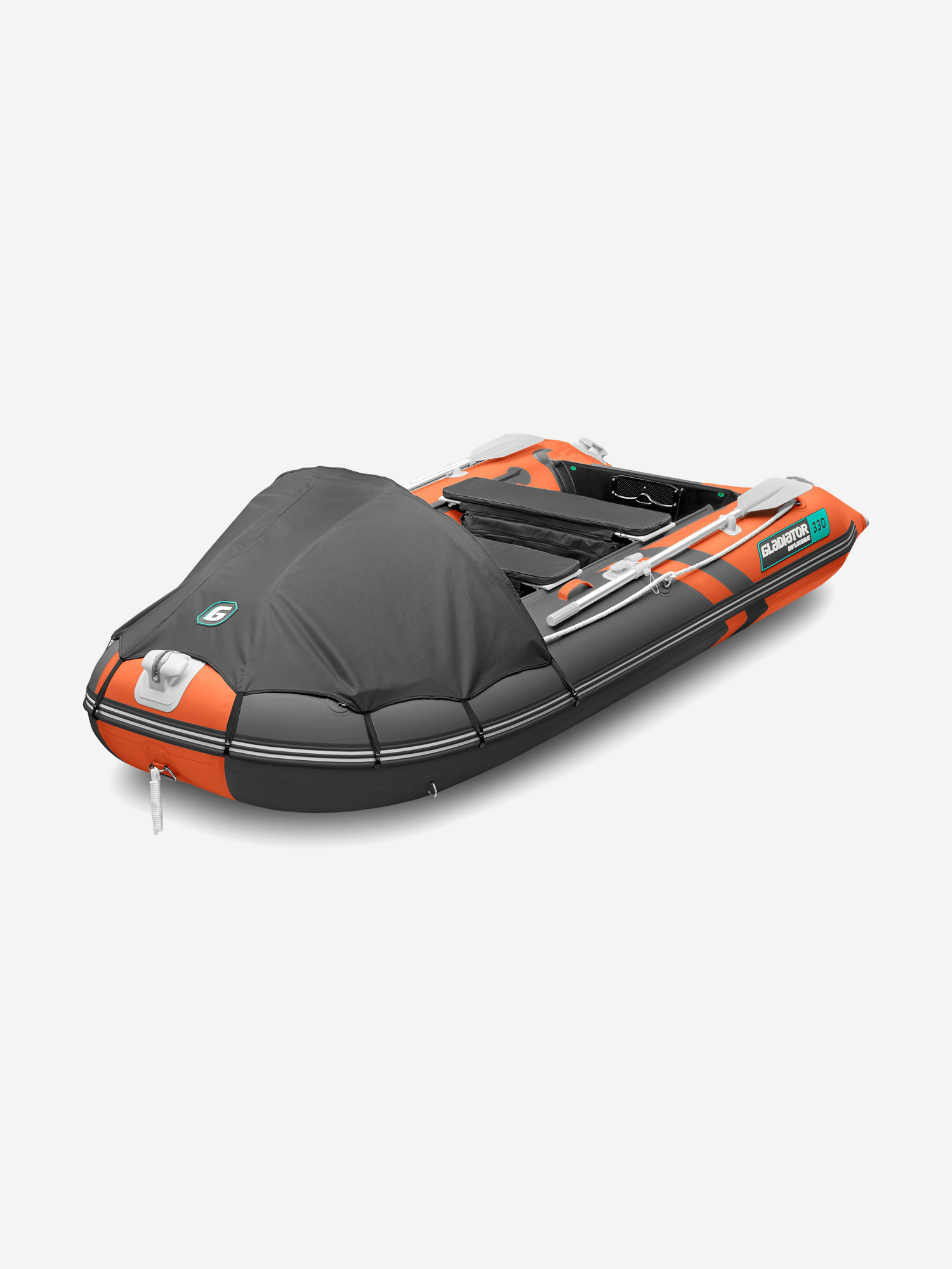 

Надувная лодка GLADIATOR E380PRO, Зеленый