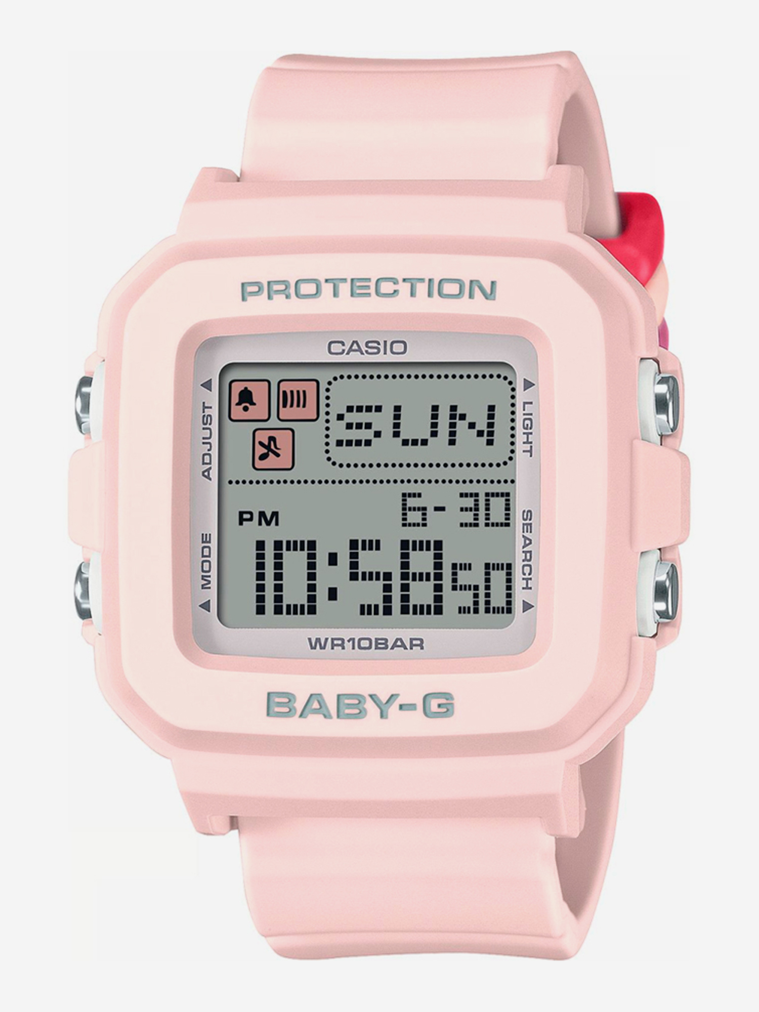 

Спортивные часы CASIO BGD-10L-4E, Розовый