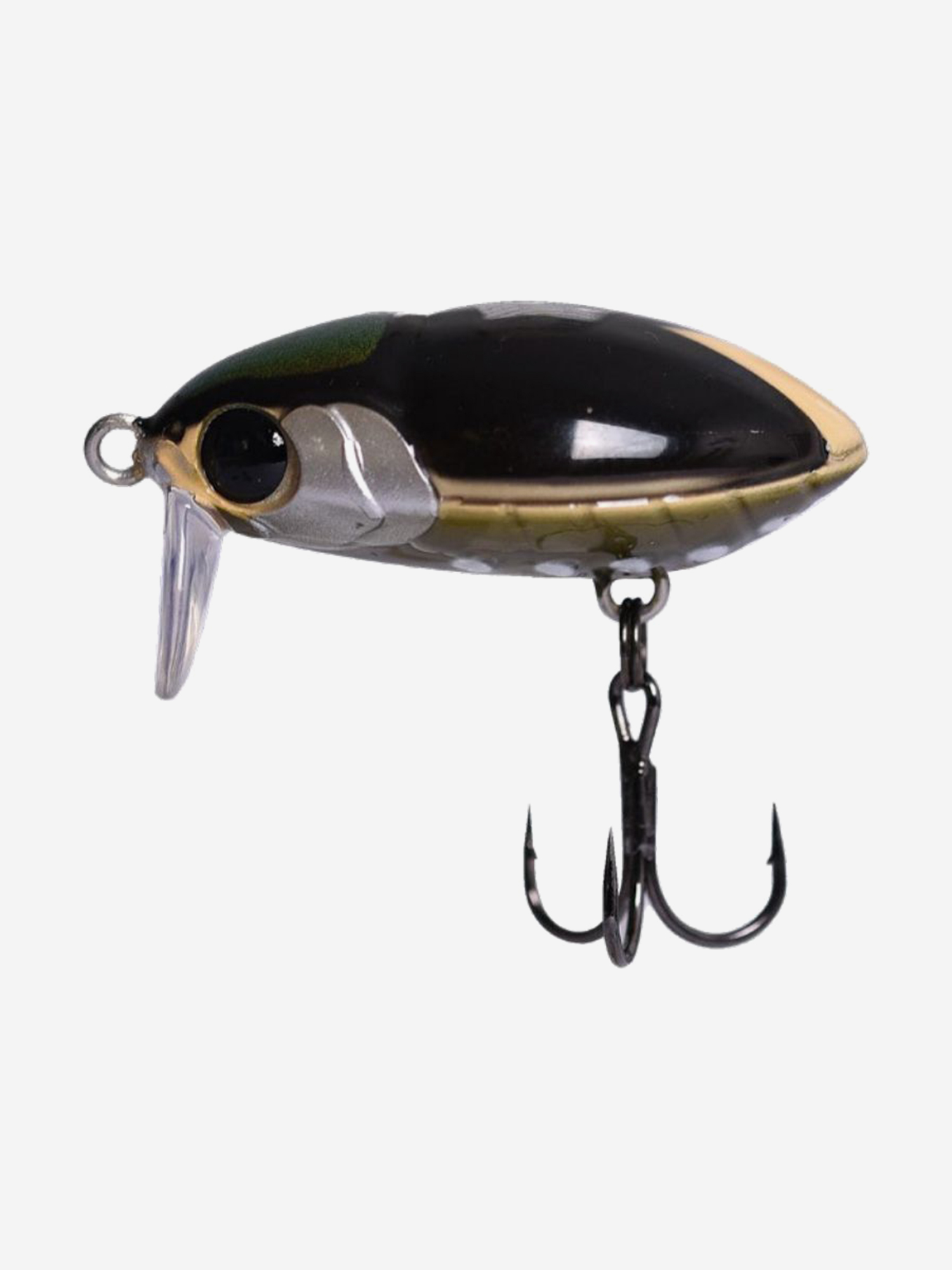 Изображение товара Воблер LureMax ZHUK 34F SSR-266, 3,2 г, 34 мм, плавающий, цвет 266, Черный/хаки