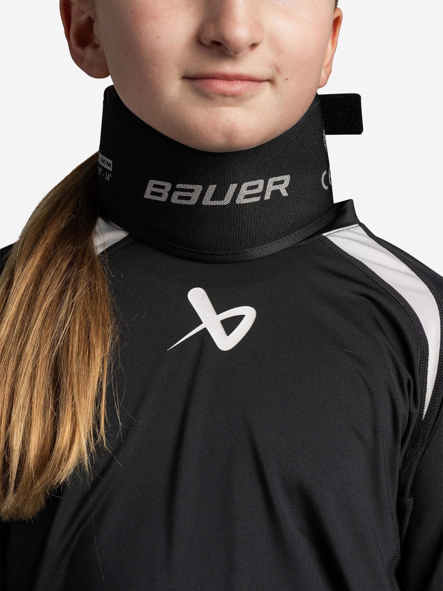 

Защита шеи детская Bauer Core Collar, Черный