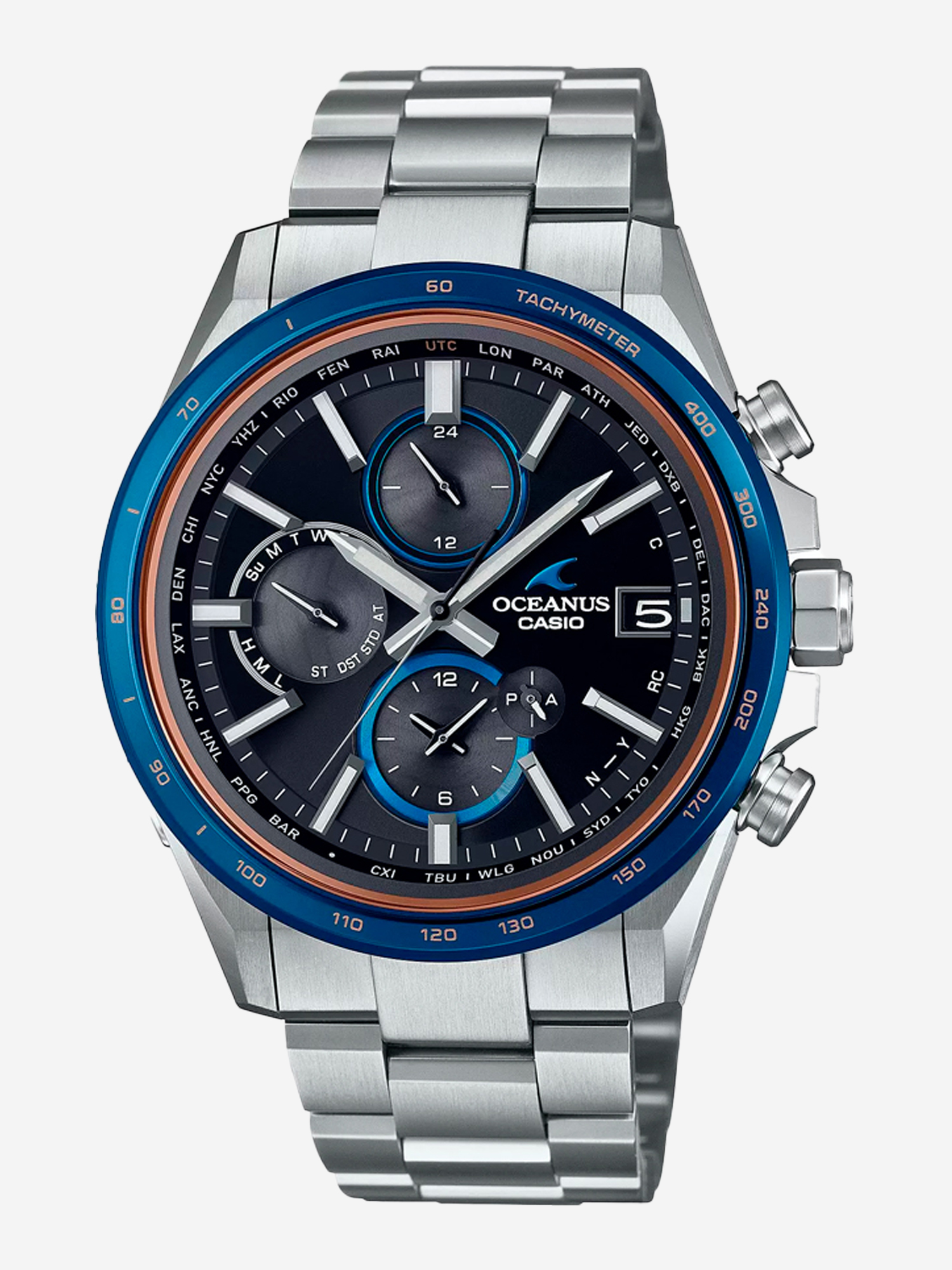 

Спортивные часы CASIO OCW-T4000D-1A, Серый