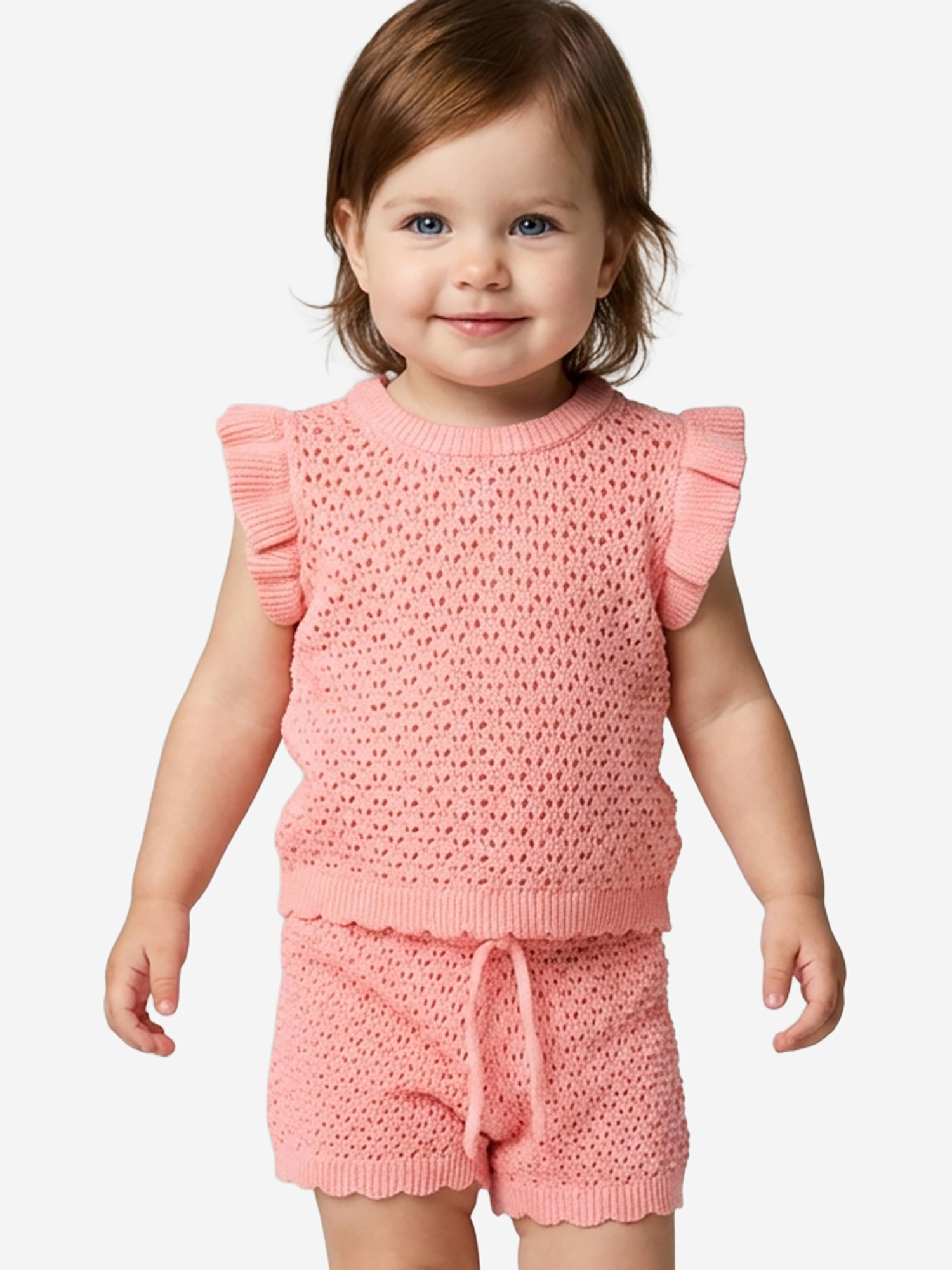 Изображение товара Комплект для девочек: футболка, шорты PlayToday