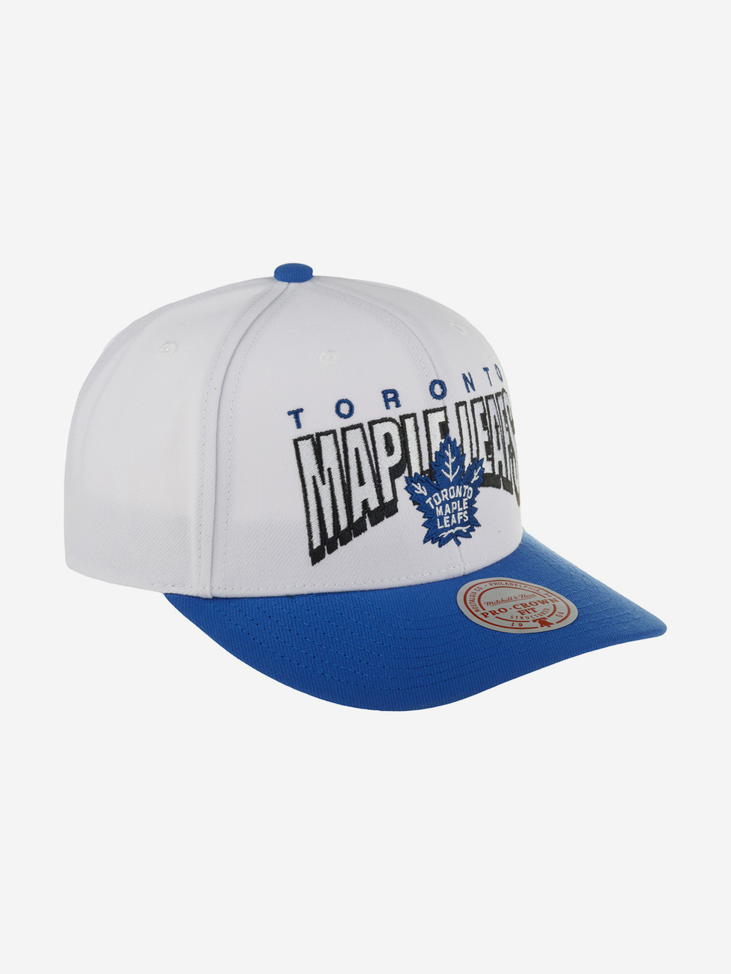 Бейсболка MITCHELL NESS HHSS6642-TMLYYPPPWHIT Toronto Maple Leafs NHL (синий), Синий 59-303XDOXM4K-95, размер Без размера - фото 2