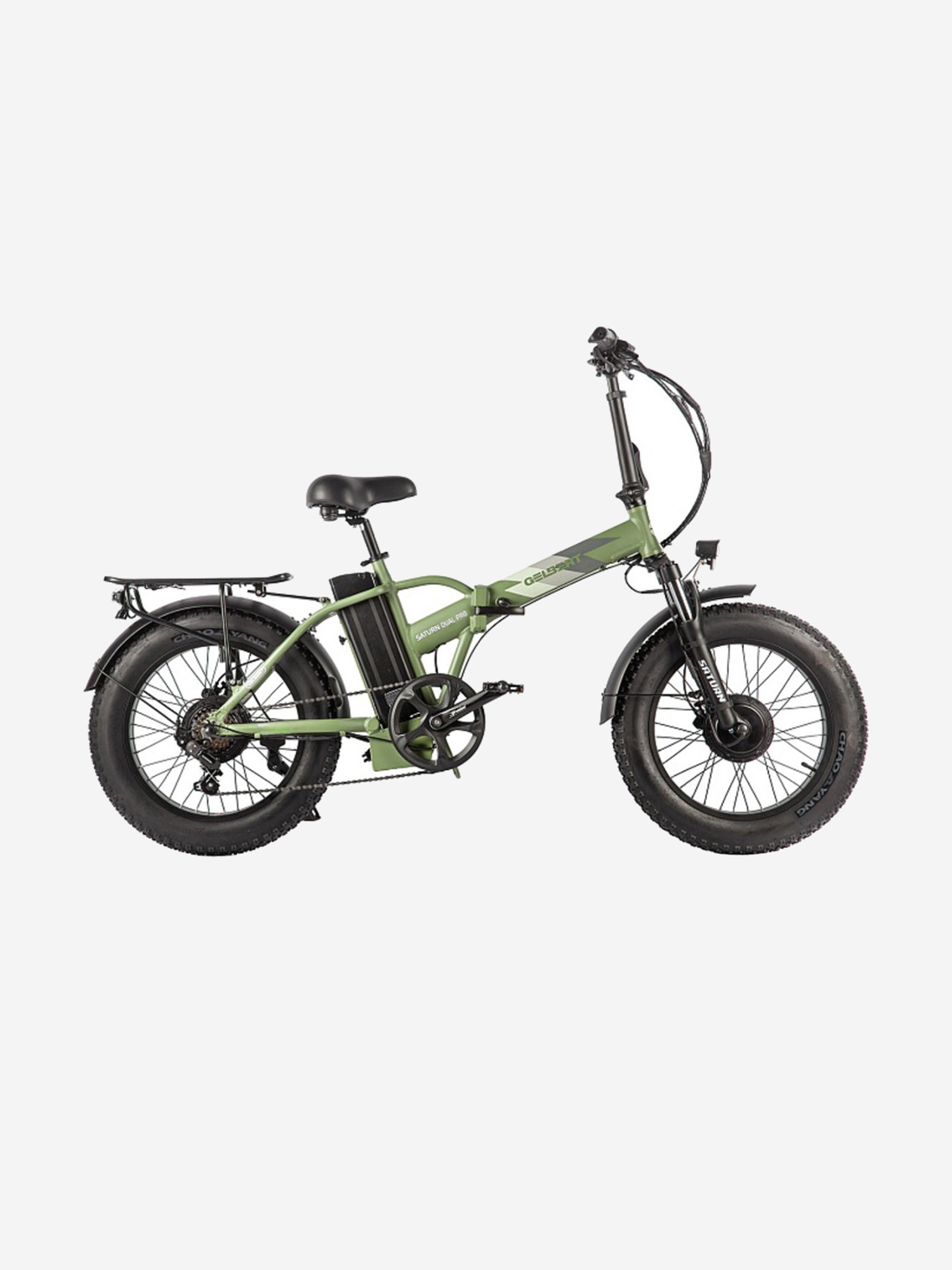 Изображение товара Электровелосипед Gelbert Saturn Dual PRO Зеленый