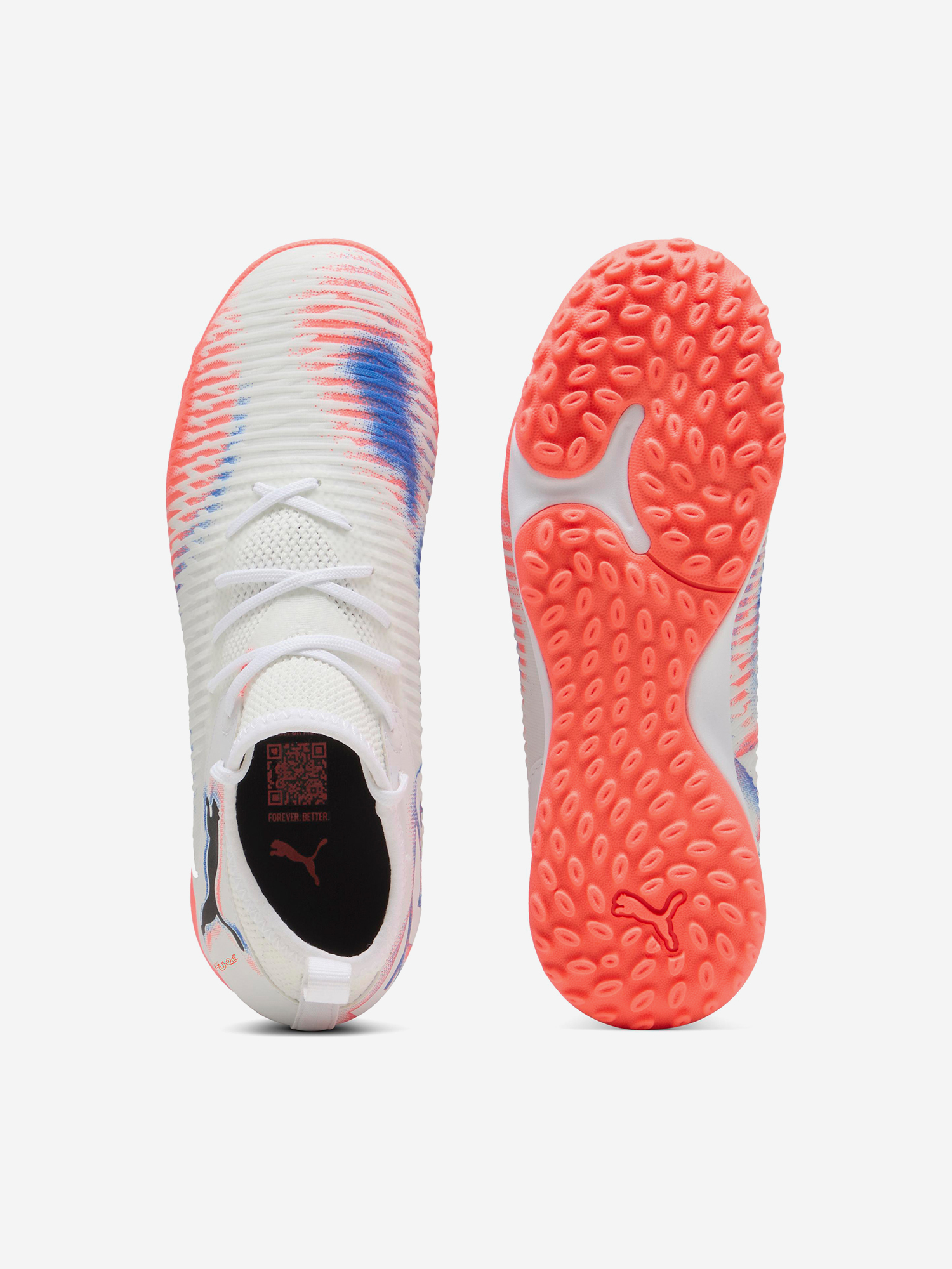 фото Бутсы для мальчиков puma future 8 match tt +, белый
