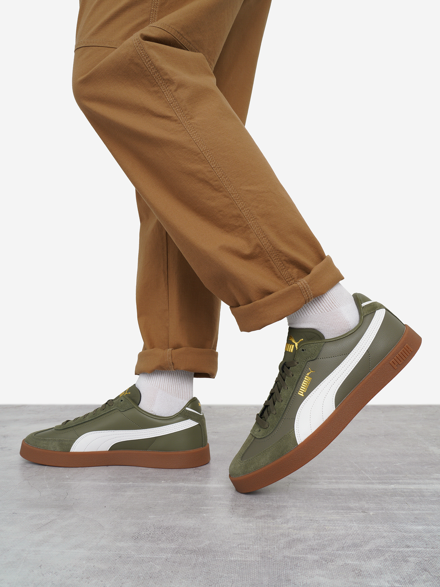 Кеды Puma Club Il Era, зеленый, арт. 35943