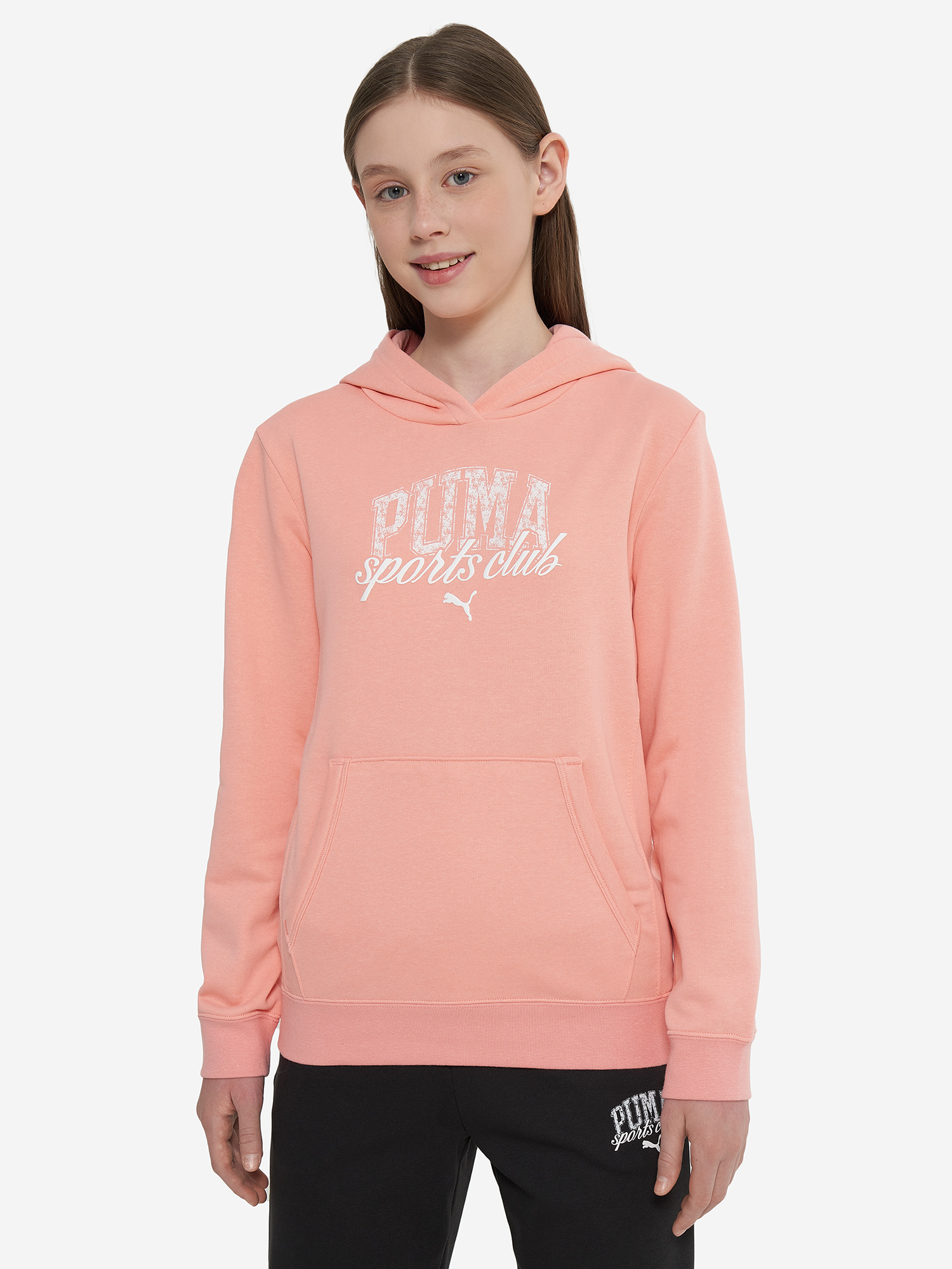 Худи для девочек PUMA Classic, Розовый 2