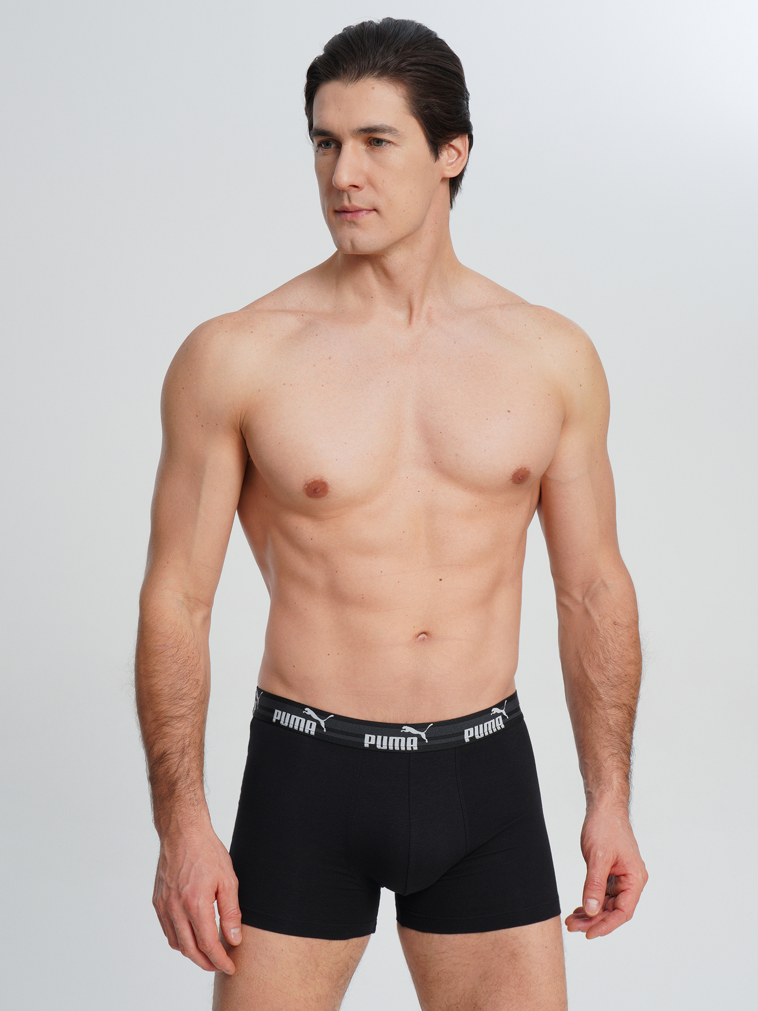 Изображение товара Трусы мужские PUMA Elements, 2 штуки, Черный