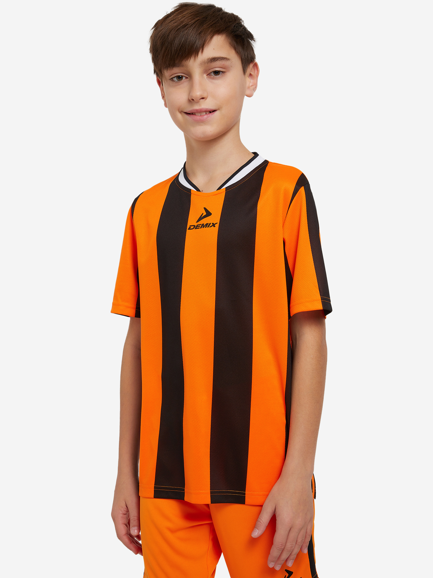 Футболка для мальчиков Demix Legacy, Оранжевый манишка для мальчиков demix оранжевый